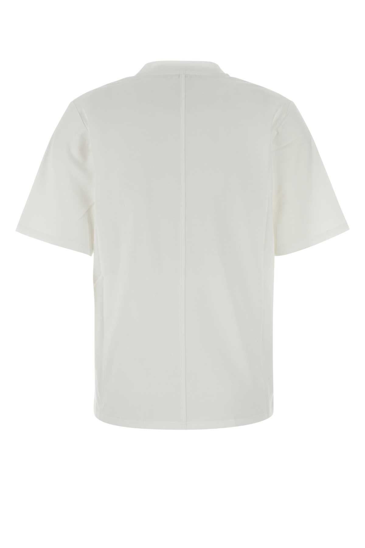 White cotton Chiara t-shirt 5739SK220WHT (The Row / Tシャツ・カットソー ) | The Row (ザ・ロウ)(1)