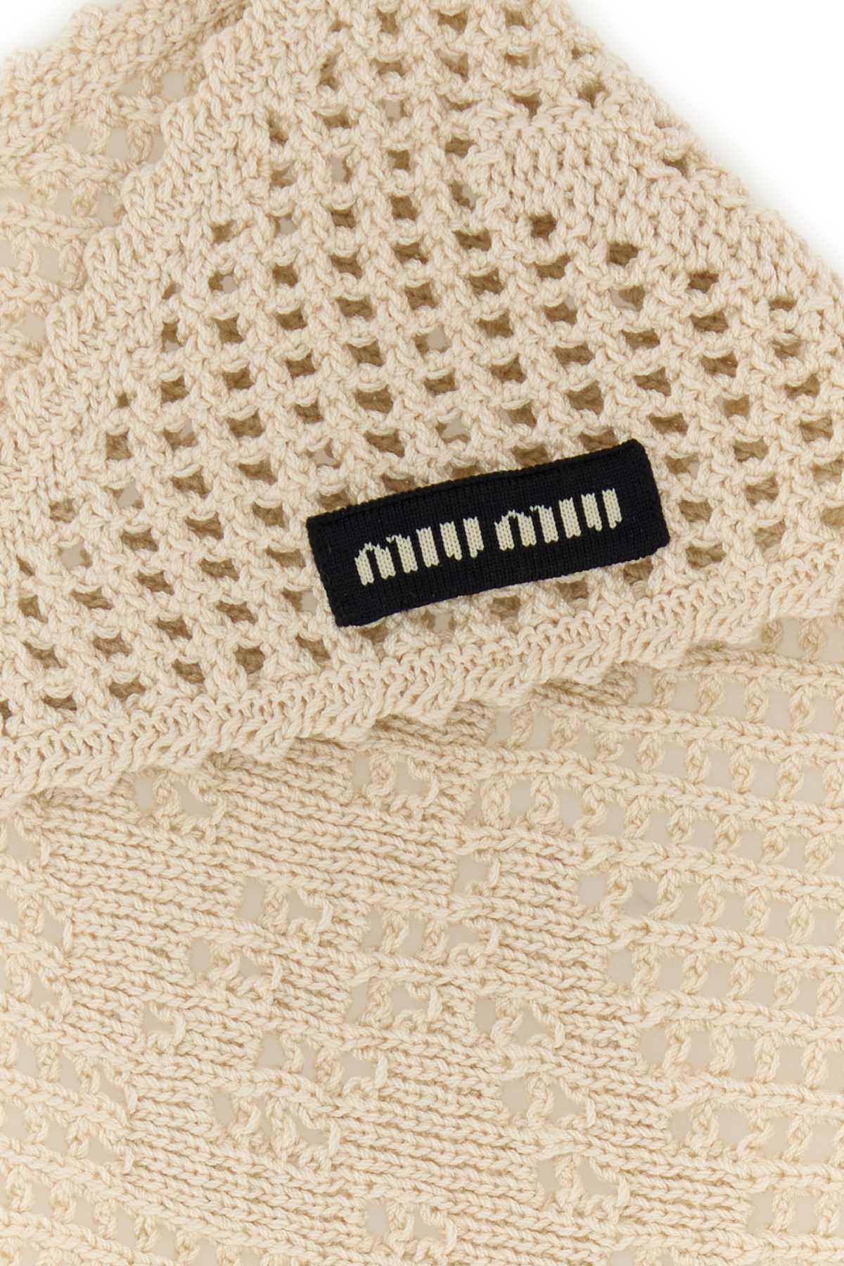 Sand crochet bandana 5IH0732CRBF0K74 (MIU MIU / ヘッドアクセサリー ) | MIU MIU (ミュウミュウ)(1)