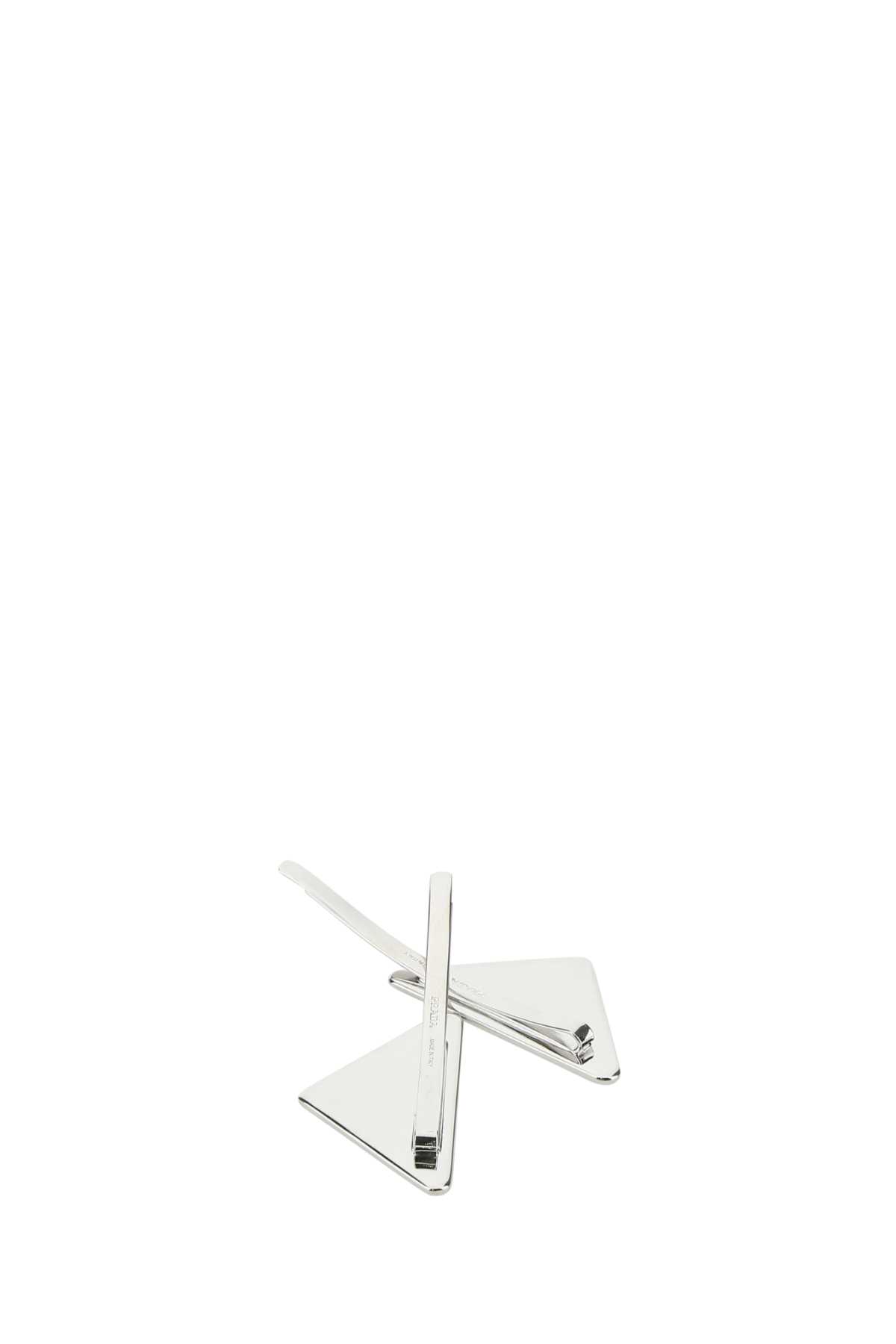 White metal hair clip 1IF0512BA6F0009 (Prada / ヘッドアクセサリー ) | Prada (プラダ)(2)