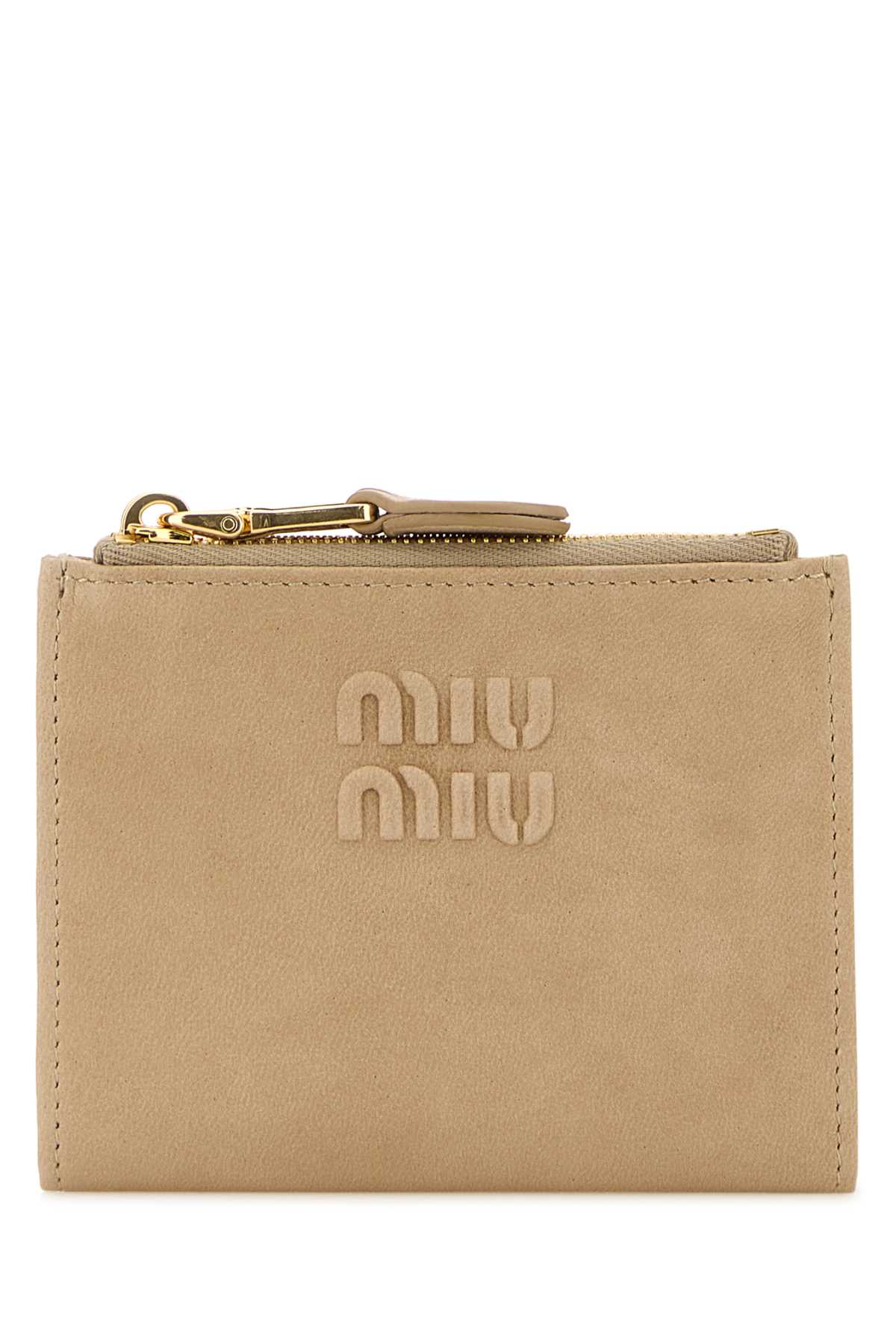 Skin pink leather wallet 5ML024AEFXF0065 (MIU MIU / 財布・カードケース ) | MIU MIU (ミュウミュウ)