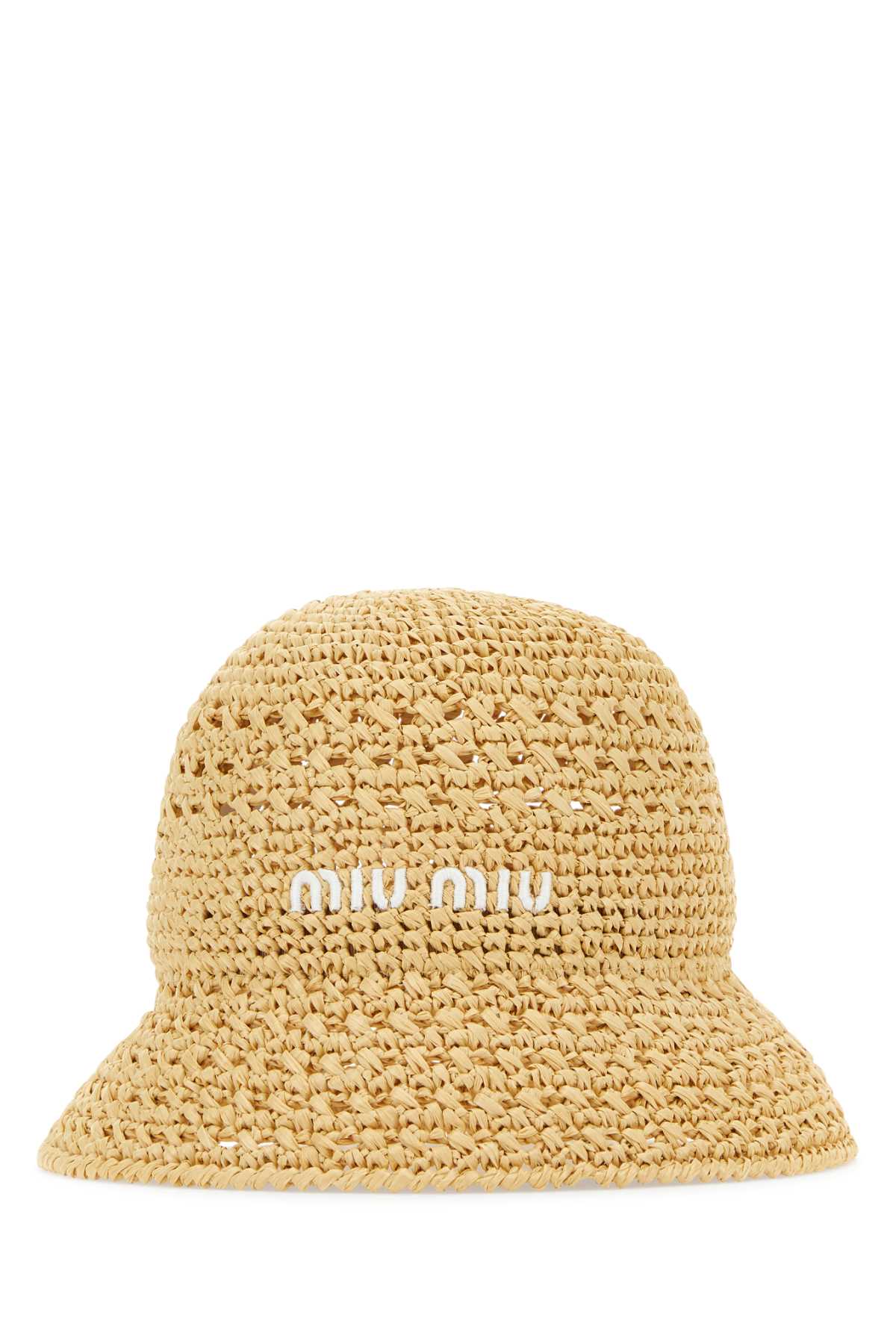Raffia bucket hat 5HC2872DO1F0018 (MIU MIU / 帽子 ) | MIU MIU (ミュウミュウ)(1)
