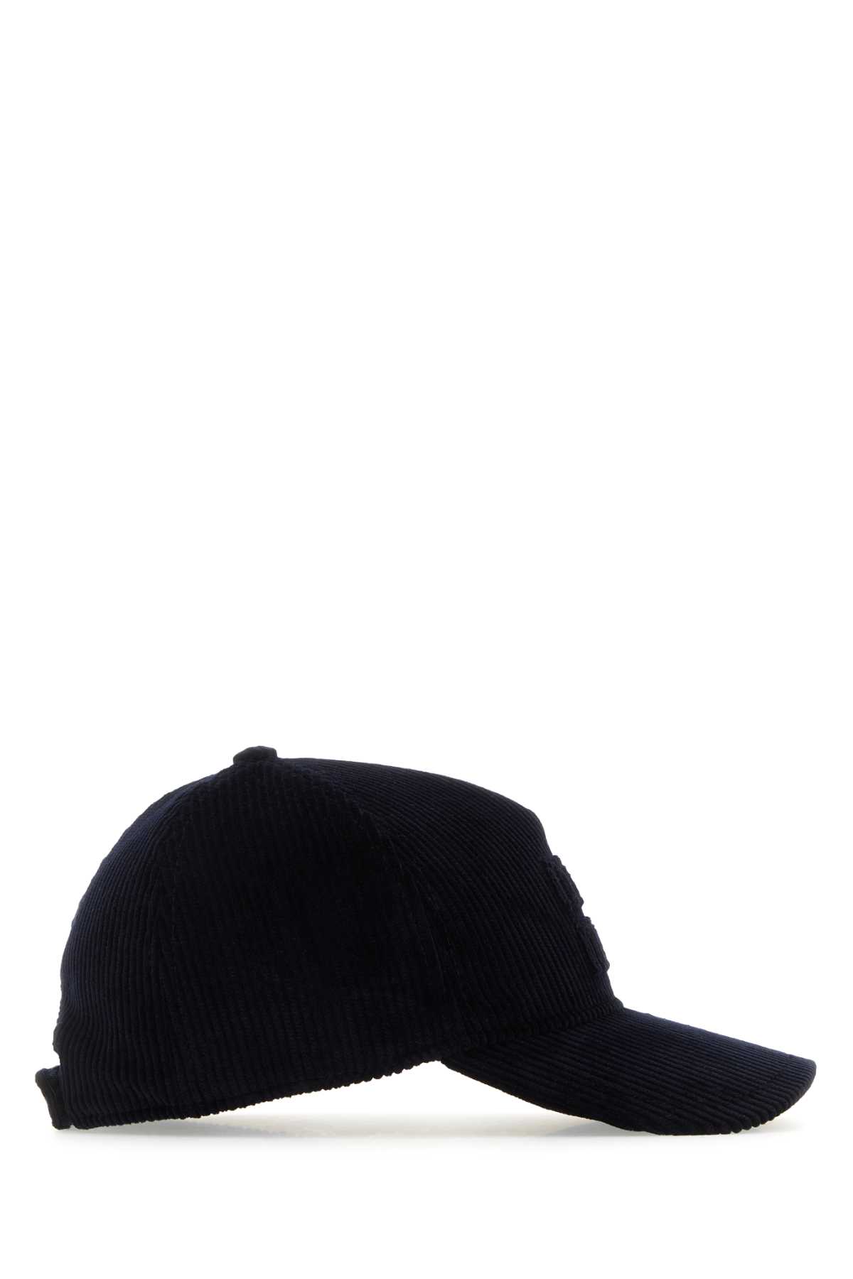 Midnight blue corduroy baseball cap 5HC1792F81F0124 (MIU MIU / 帽子 ) | MIU MIU (ミュウミュウ)(1)