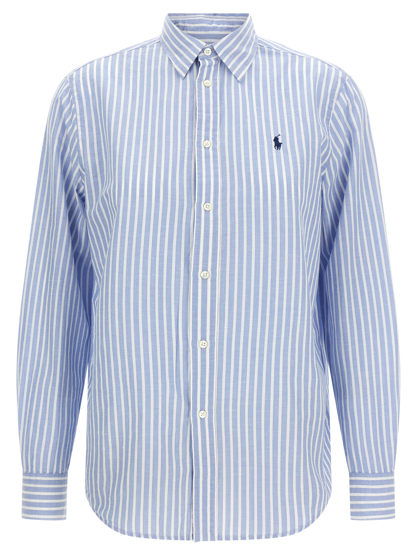 Cotton and linen shirt 211971514503 (Polo Ralph Lauren / シャツ・ブラウス ) | Polo Ralph Lauren (ポロ ラルフ ローレン)