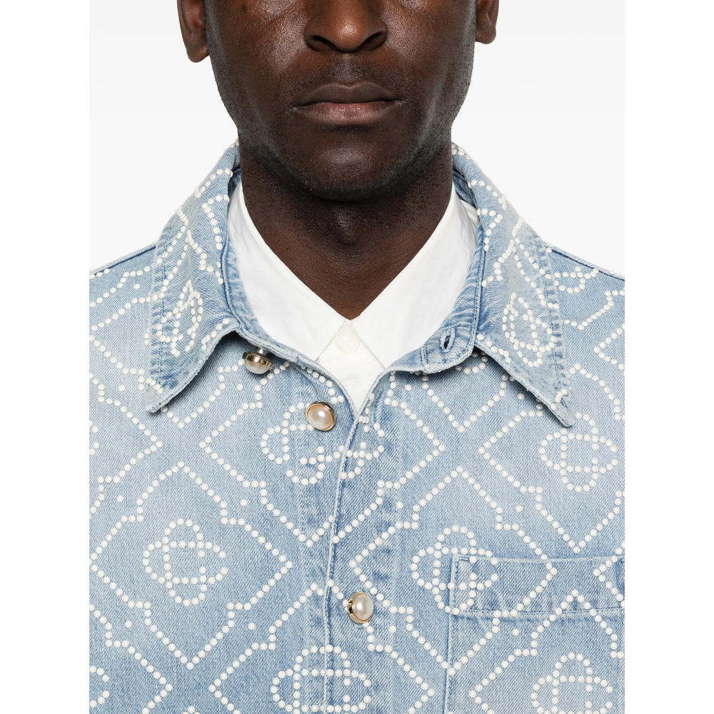 Shirt Casablanca SS26SH24301PEARL (Casablanca / シャツ・ブラウス ) | Casablanca (カサブランカ)(3)