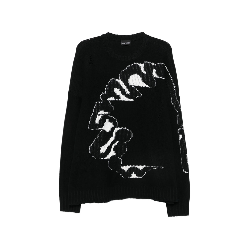 Sweater Madfrenzy CORTEXBLACK (MADFRENZY / ニット・セーター・カーディガン ) | MADFRENZY (マッドフレンツィ)