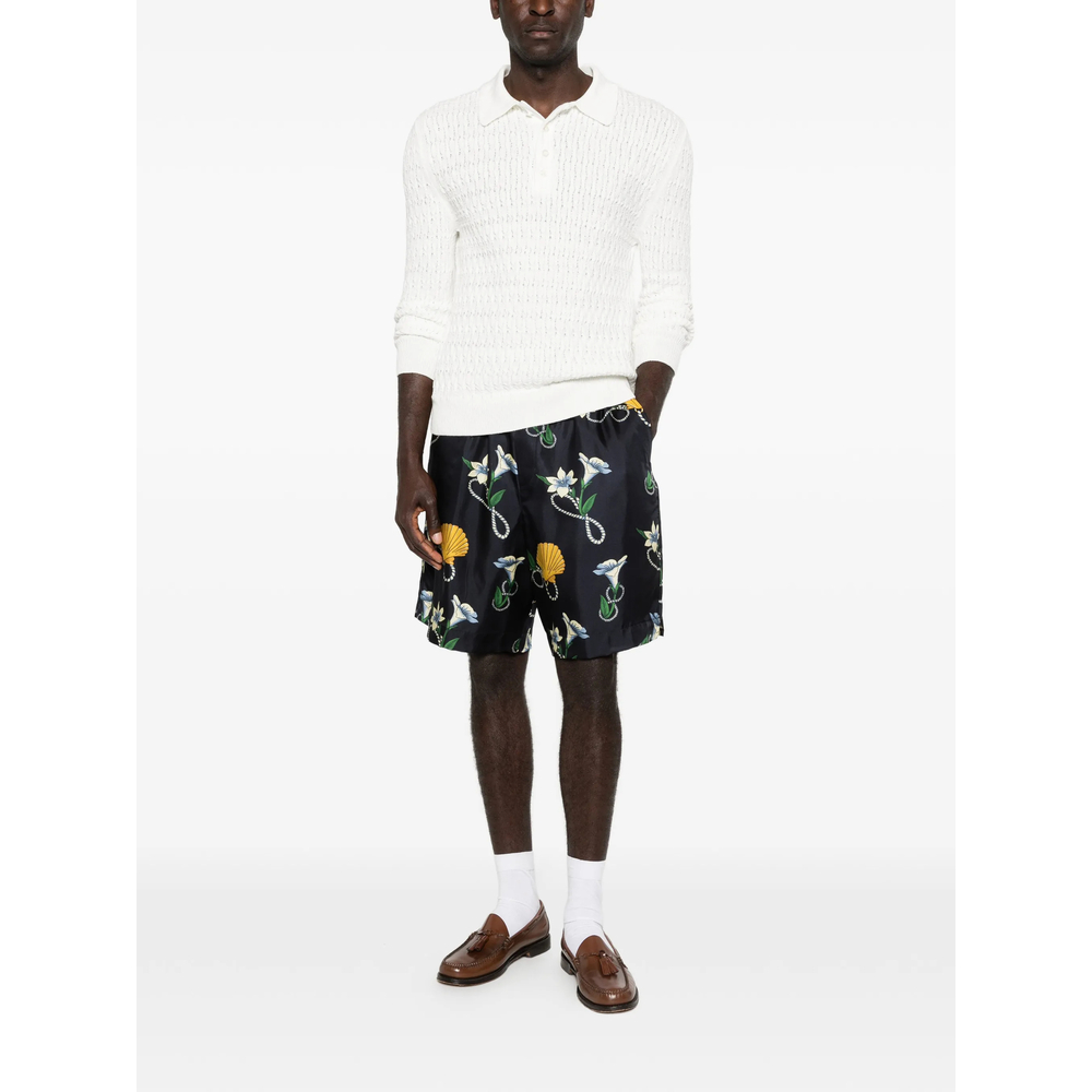 Short Drole De Monsieur KBS158SE023NAVY (Drôle De Monsieur / ショートパンツ ) | Drôle De Monsieur (ドロールドムッシュ)(4)