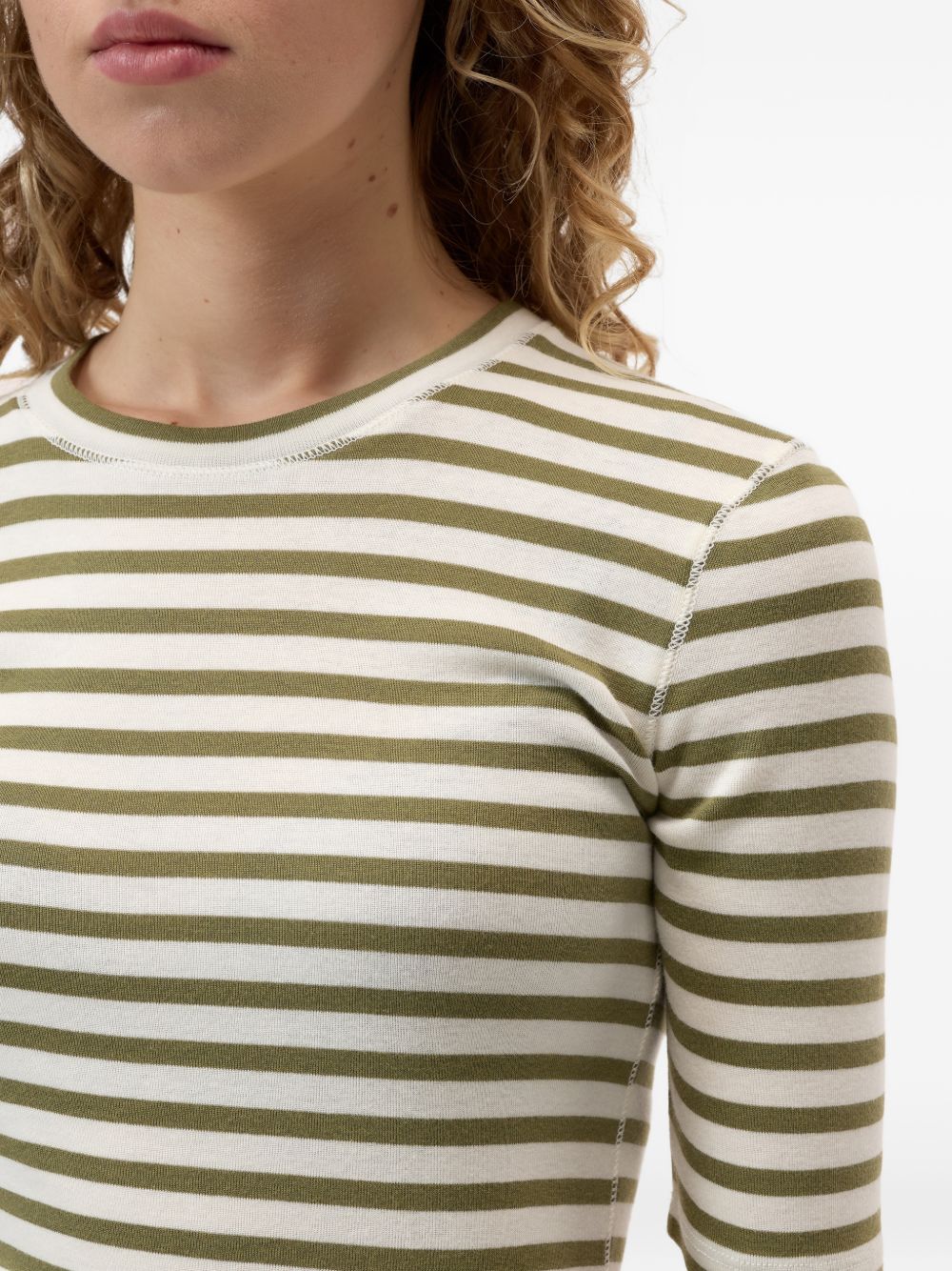 Closed T-shirts and Polos Green C95025420ST689 (CLOSED / Tシャツ・カットソー ) | CLOSED (クローズド)(2)