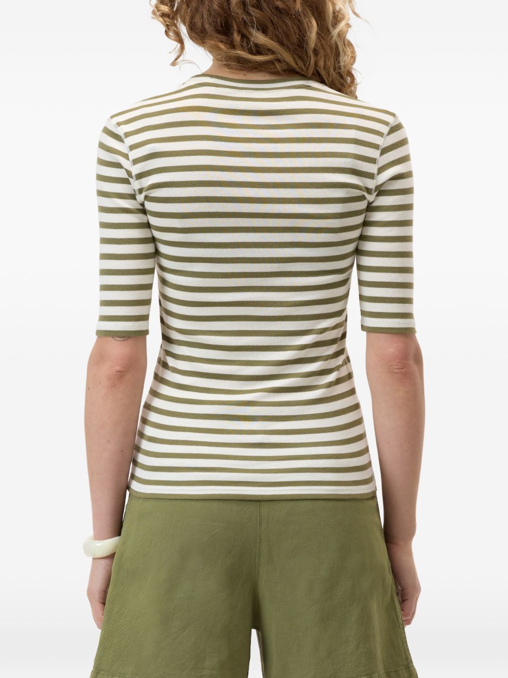 Closed T-shirts and Polos Green C95025420ST689 (CLOSED / Tシャツ・カットソー ) | CLOSED (クローズド)(3)