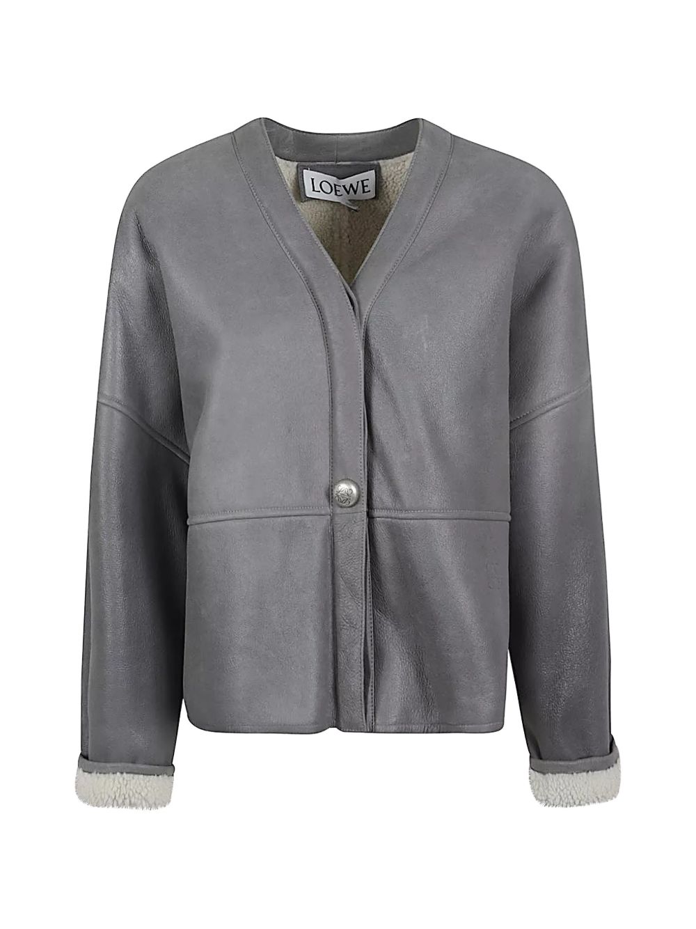 Loewe Jackets GREY S359Y2SL491130 (LOEWE / レザー&ファージャケット・コート ) | LOEWE (ロエベ)(2)