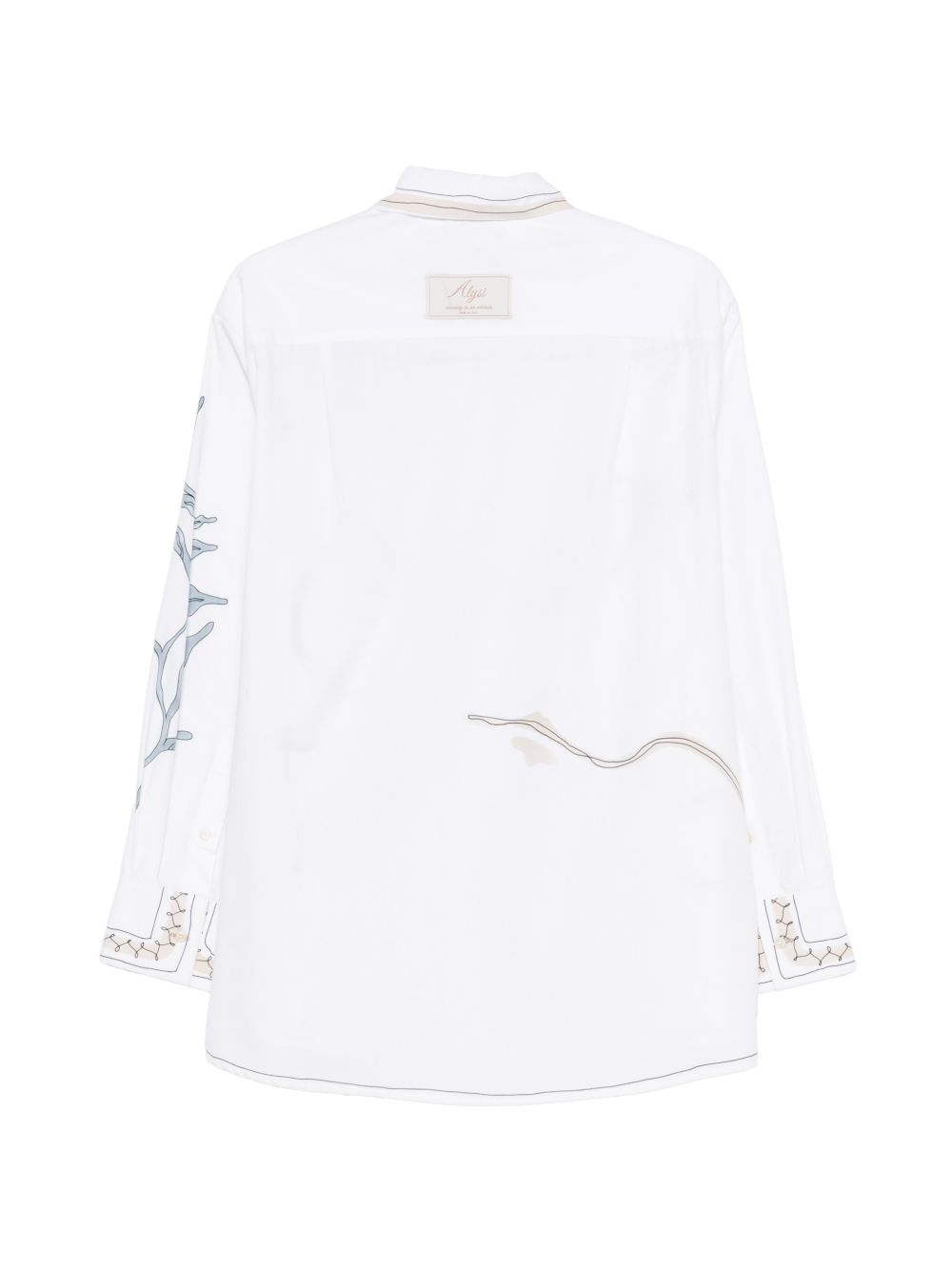 Alysi Shirts White 216208P6202LT (ALYSI / シャツ・ブラウス ) | ALYSI (アリジ)(2)