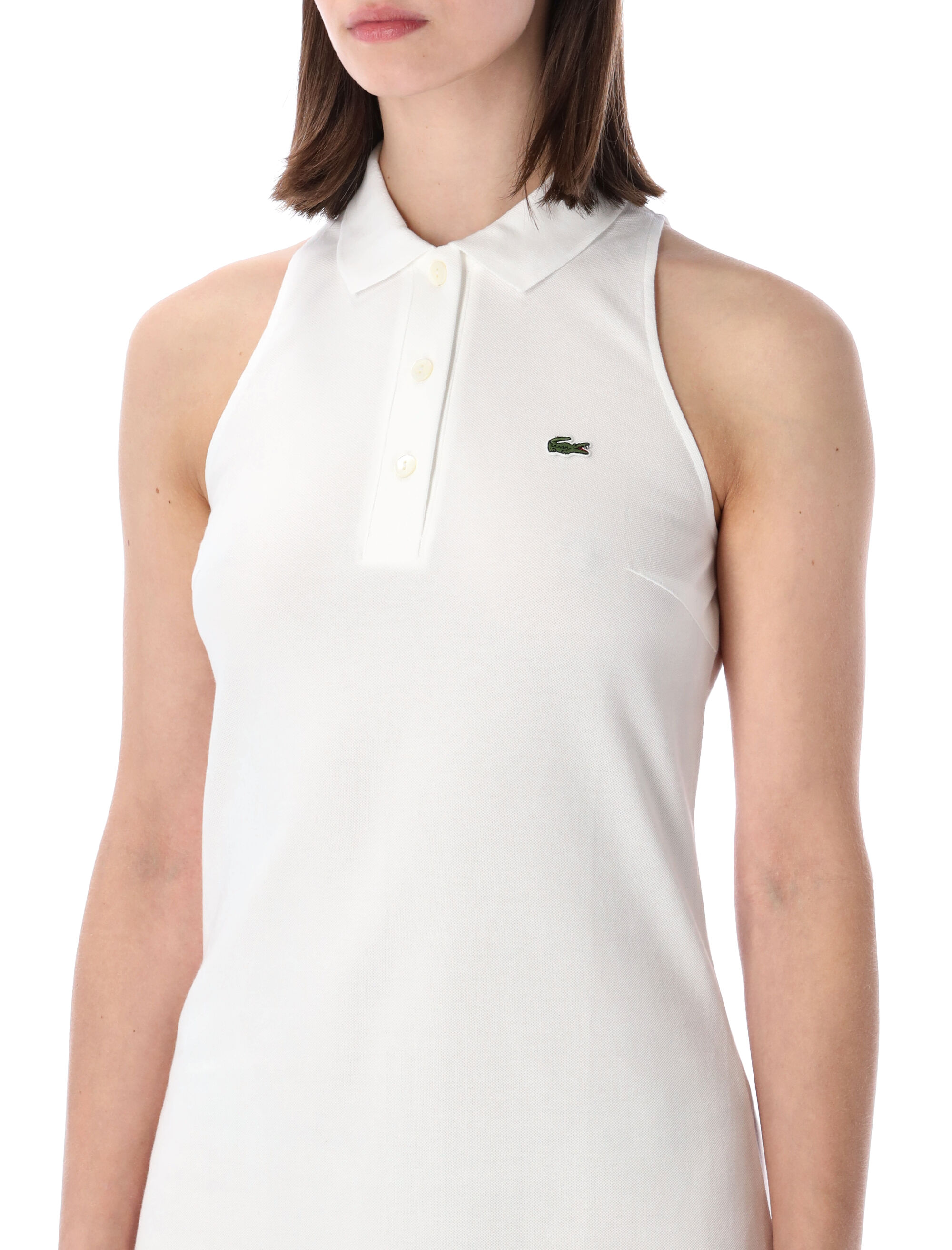 Lacoste Dresses White EF1452001 (LACOSTE / ワンピース・ドレス・オールインワン ) | LACOSTE (ラコステ)(2)