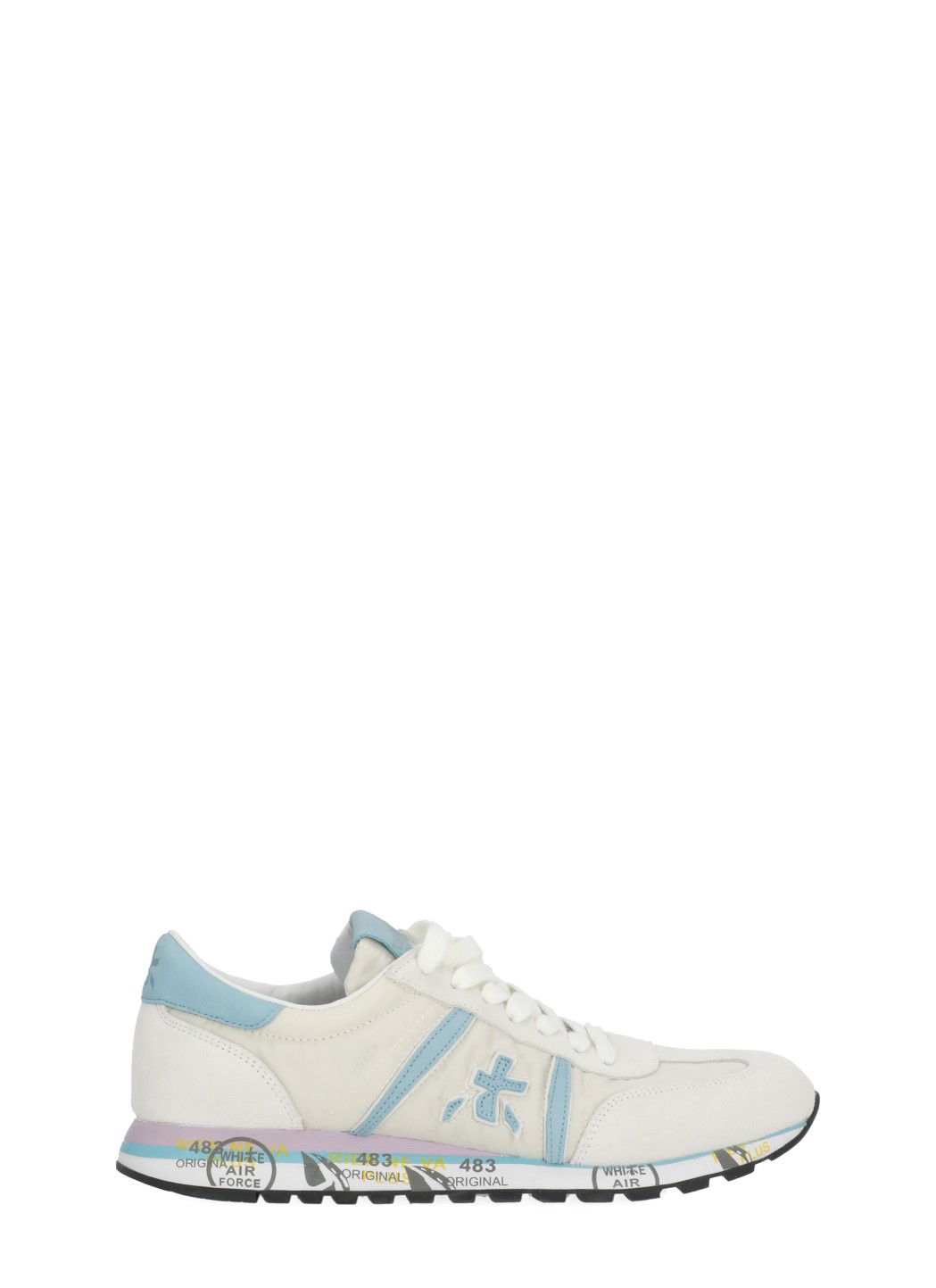 White Premiata Sneakers Ivory LUCYD018143 (PREMIATA / スニーカー ) | PREMIATA (プレミアータ)