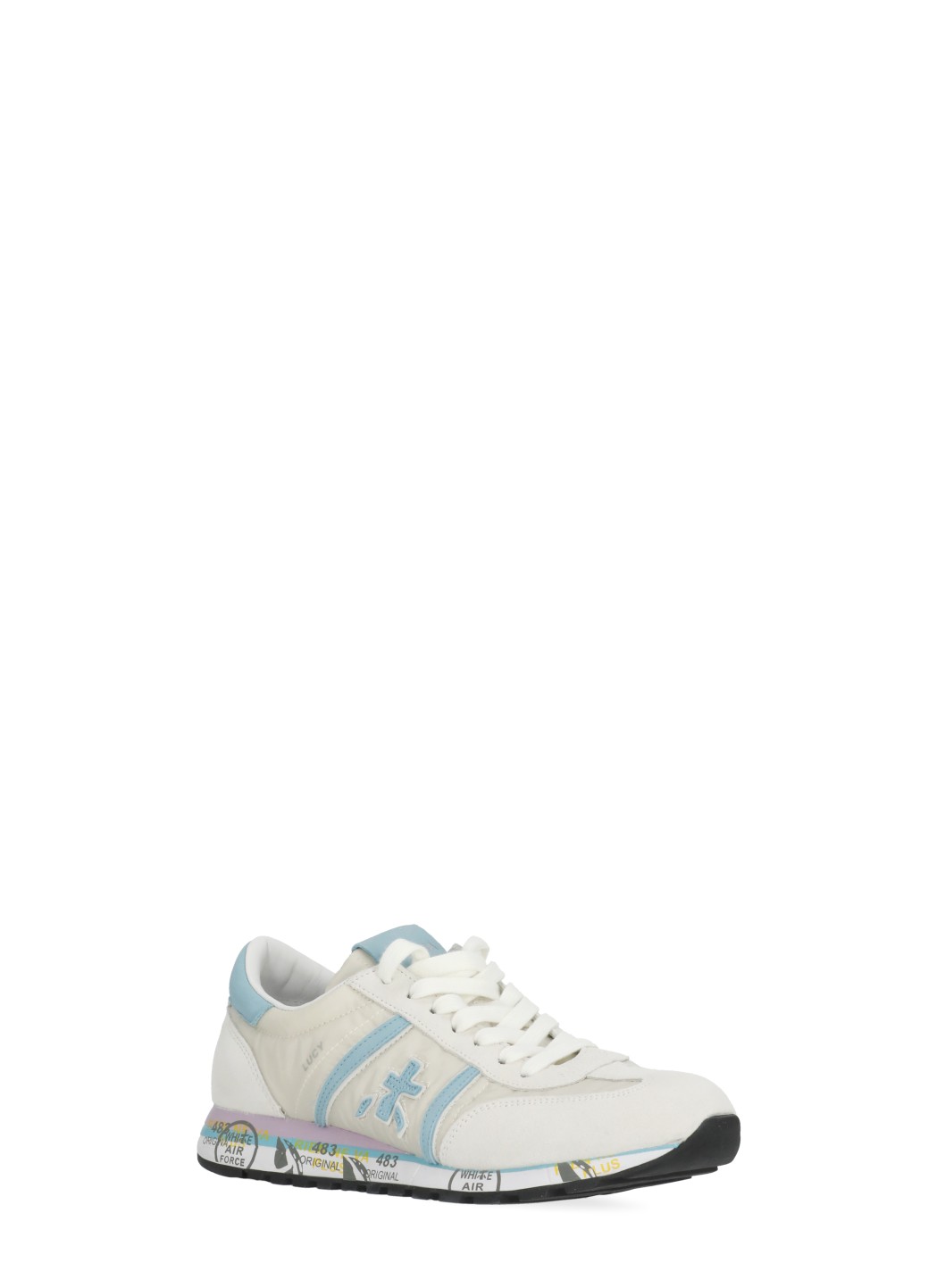 White Premiata Sneakers Ivory LUCYD018143 (PREMIATA / スニーカー ) | PREMIATA (プレミアータ)(1)