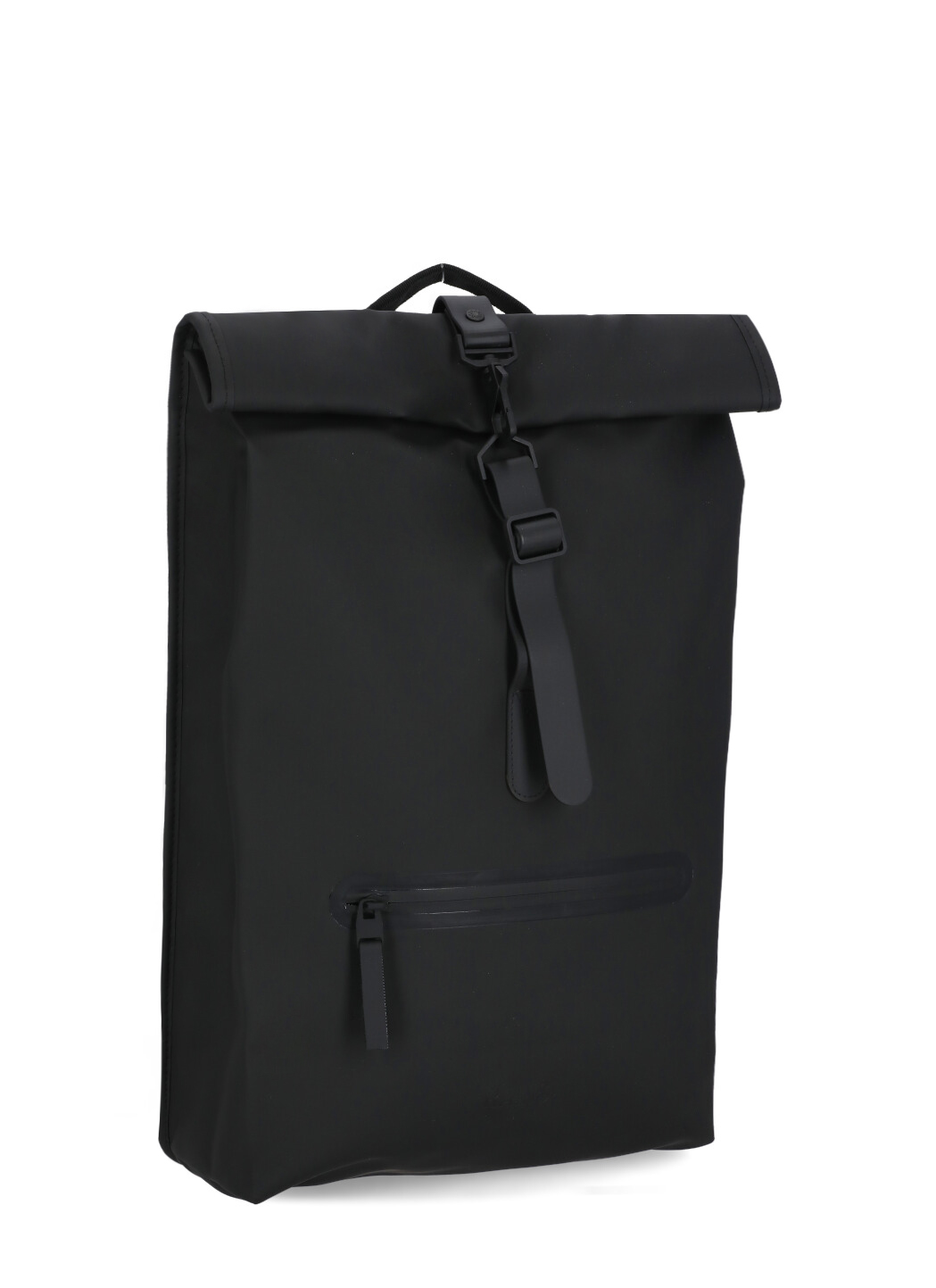 Rains Bags.. Black RA13320ROLLTOPRUCKSACKBLA (RAINS / バックパック ) | RAINS (レインズ)(1)