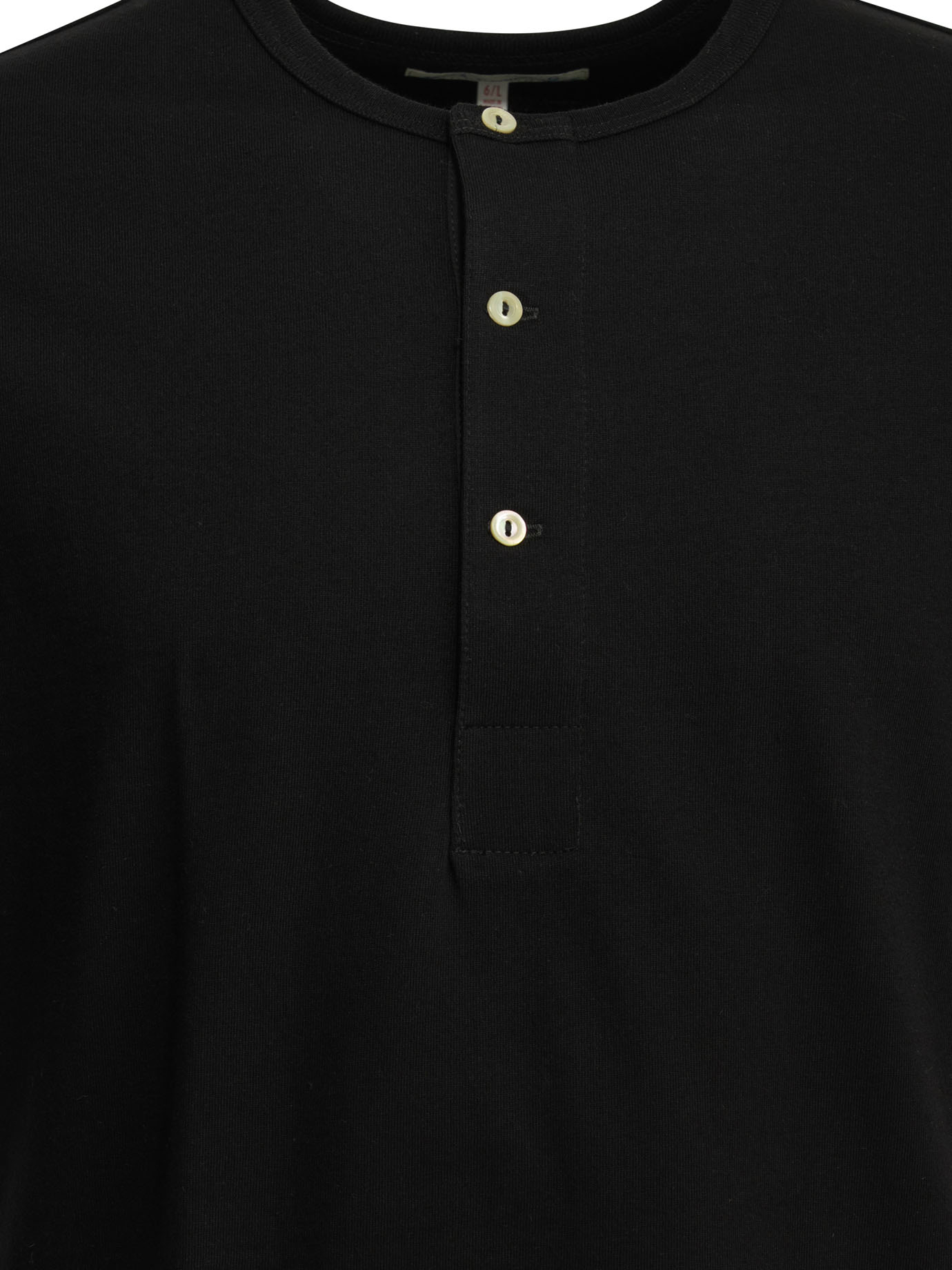 "103 Maco-Imit" Henley t-shirt 2M0799 (Merz b. Schwanen / Tシャツ・カットソー ) | Merz b. Schwanen (メルツ・ベー・シュヴァーネン)(2)