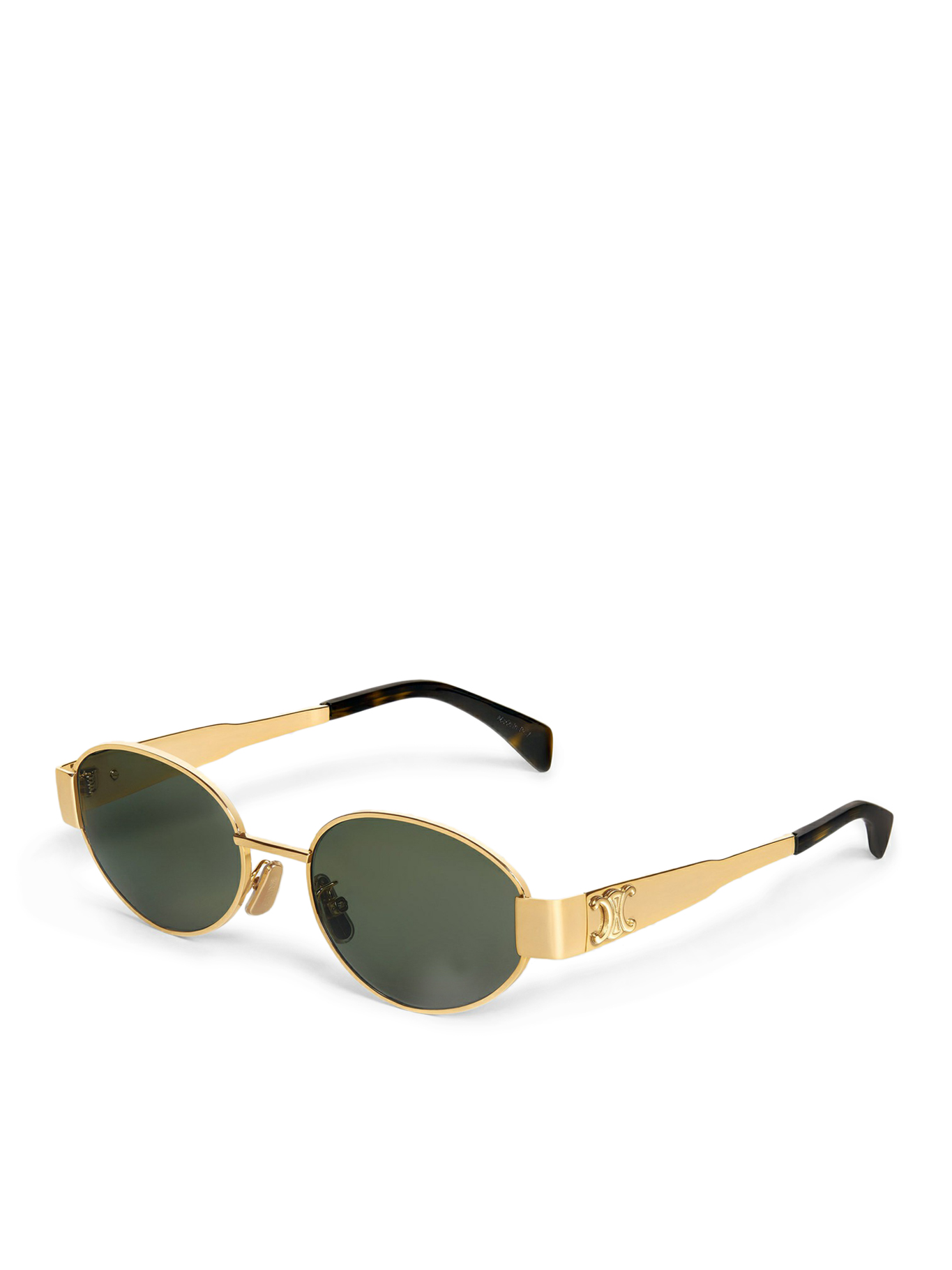 TRIOMPHE METAL 01 SUNGLASSES IN GOLD / GREEN METAL 4S235CMLB35SG (CELINE / サングラス・アイウェア ) | CELINE (セリーヌ)(1)