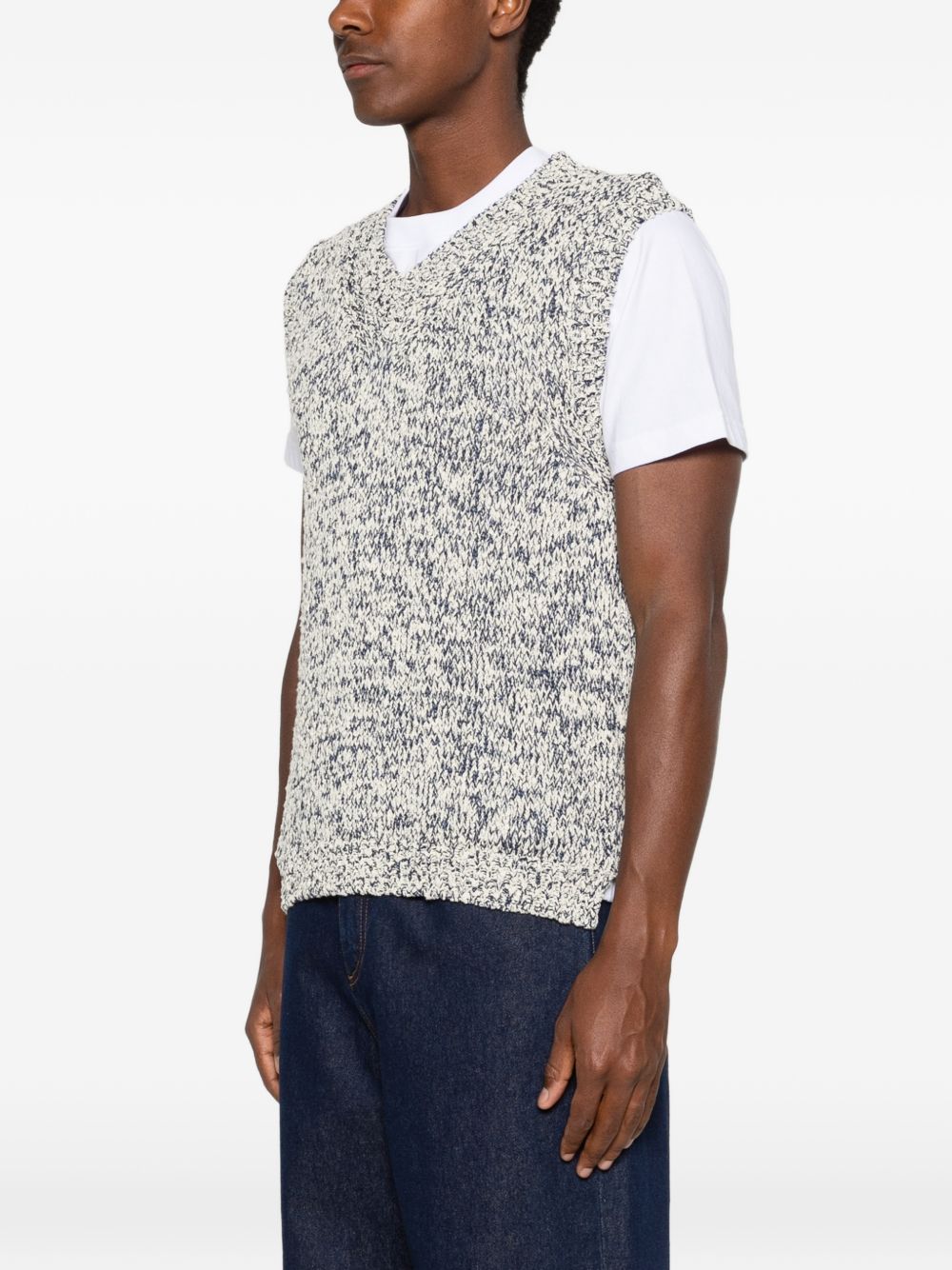 Amaranto Sweaters B9AB0044ABF (AMARÁNTO / ベスト ) | AMARÁNTO (アマラント)(2)