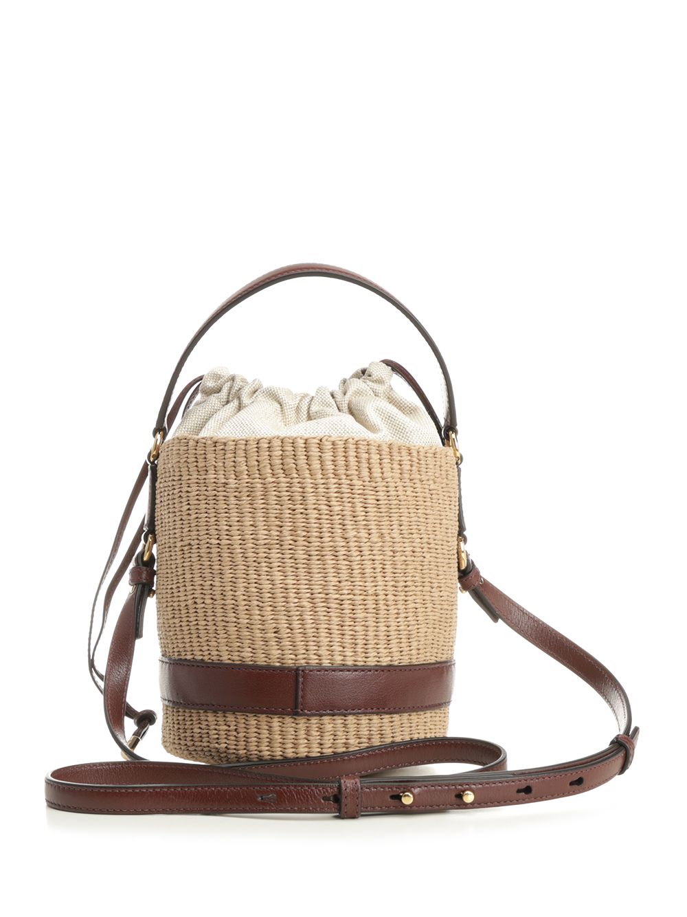 Chloé Charms basket bag in natural fibres CH26US941R9627M (Chloé / ボディ・ベルトバッグ ) | Chloé (クロエ)(2)