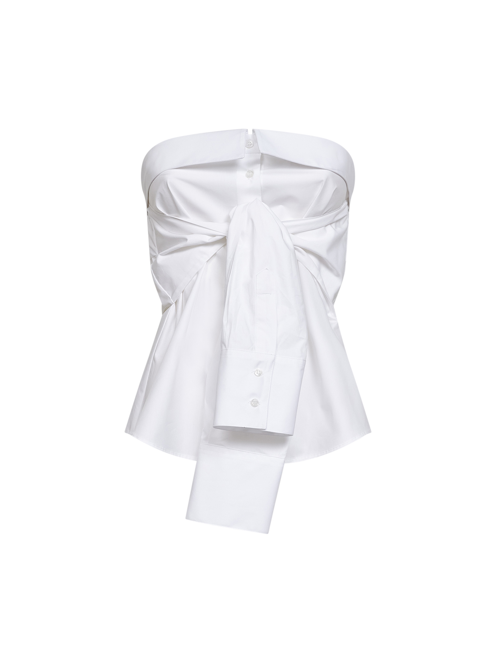 Giuseppe di Morabito Top White 06SSTO4171630201 (GIUSEPPE DI MORABITO / シャツ・ブラウス ) | GIUSEPPE DI MORABITO (ジュゼッペ ディ モラビト)