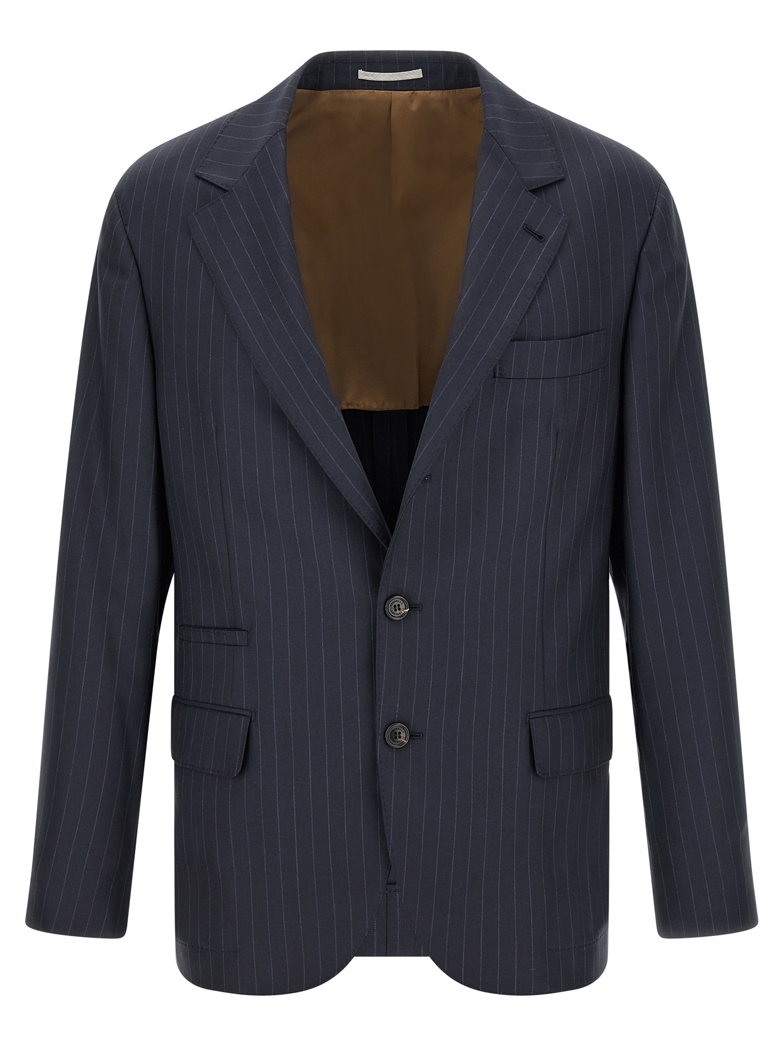 Pinstripe batavia blazer MN4747BTCC003 (Brunello Cucinelli / ブレザー・ジャケット ) | Brunello Cucinelli (ブルネロ・クチネリ)