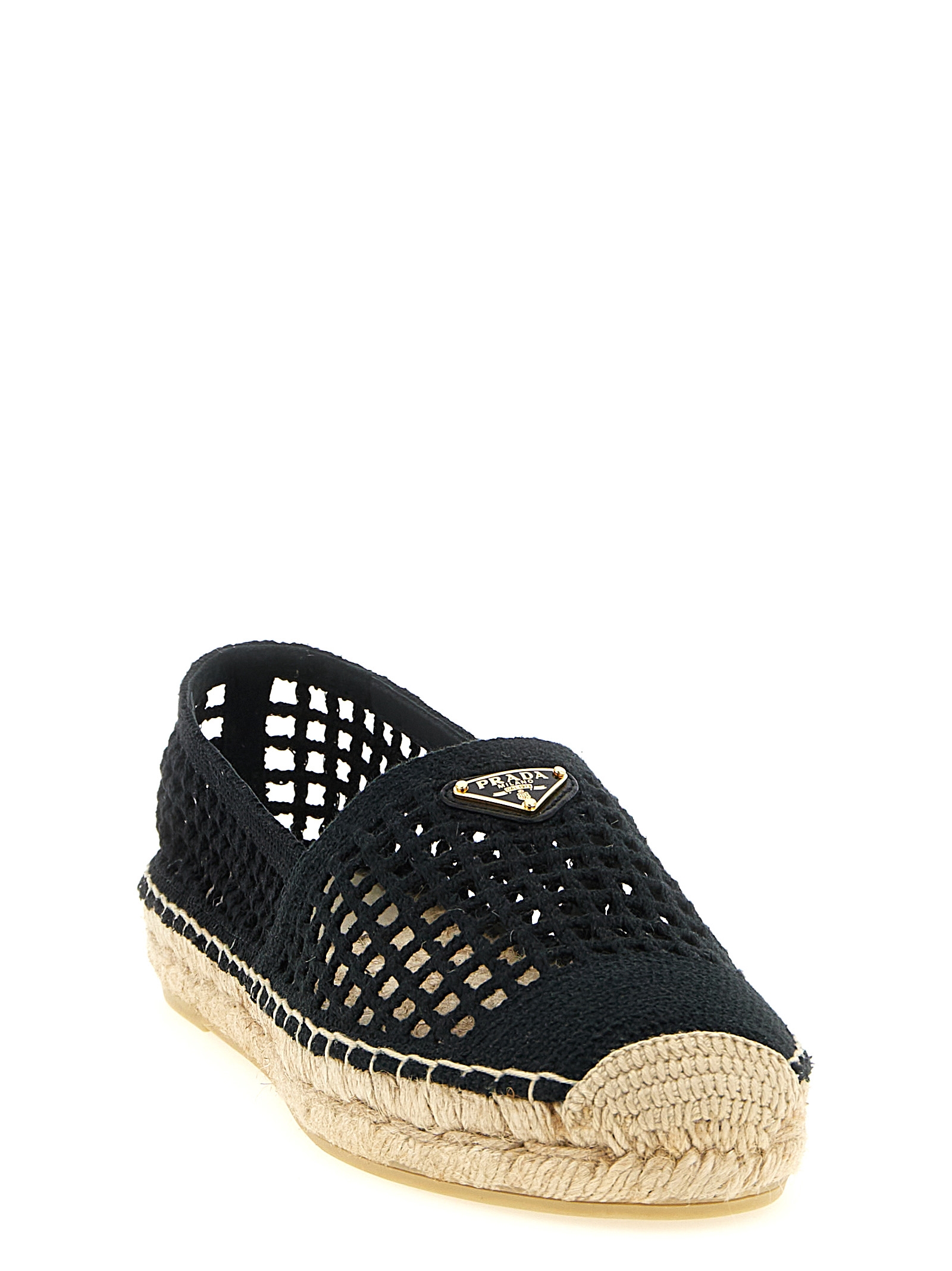 Crochet knitted espadrilles 1S388OF0202F46F0002 (Prada / フラットシューズ ) | Prada (プラダ)(1)