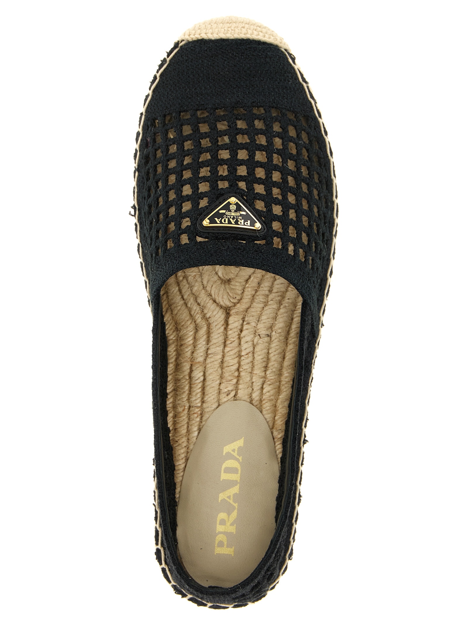 Crochet knitted espadrilles 1S388OF0202F46F0002 (Prada / フラットシューズ ) | Prada (プラダ)(3)