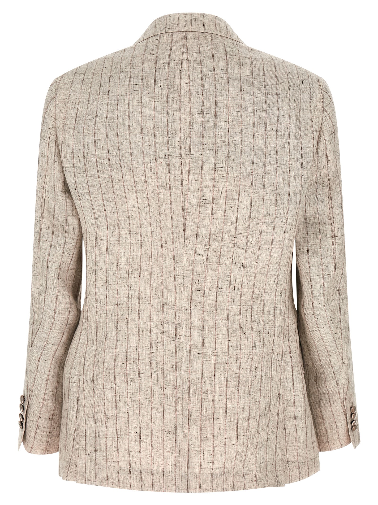 Pinstripe twill blazer MZ4127BPD8C6183 (Brunello Cucinelli / ブレザー・ジャケット ) | Brunello Cucinelli (ブルネロ・クチネリ)(1)