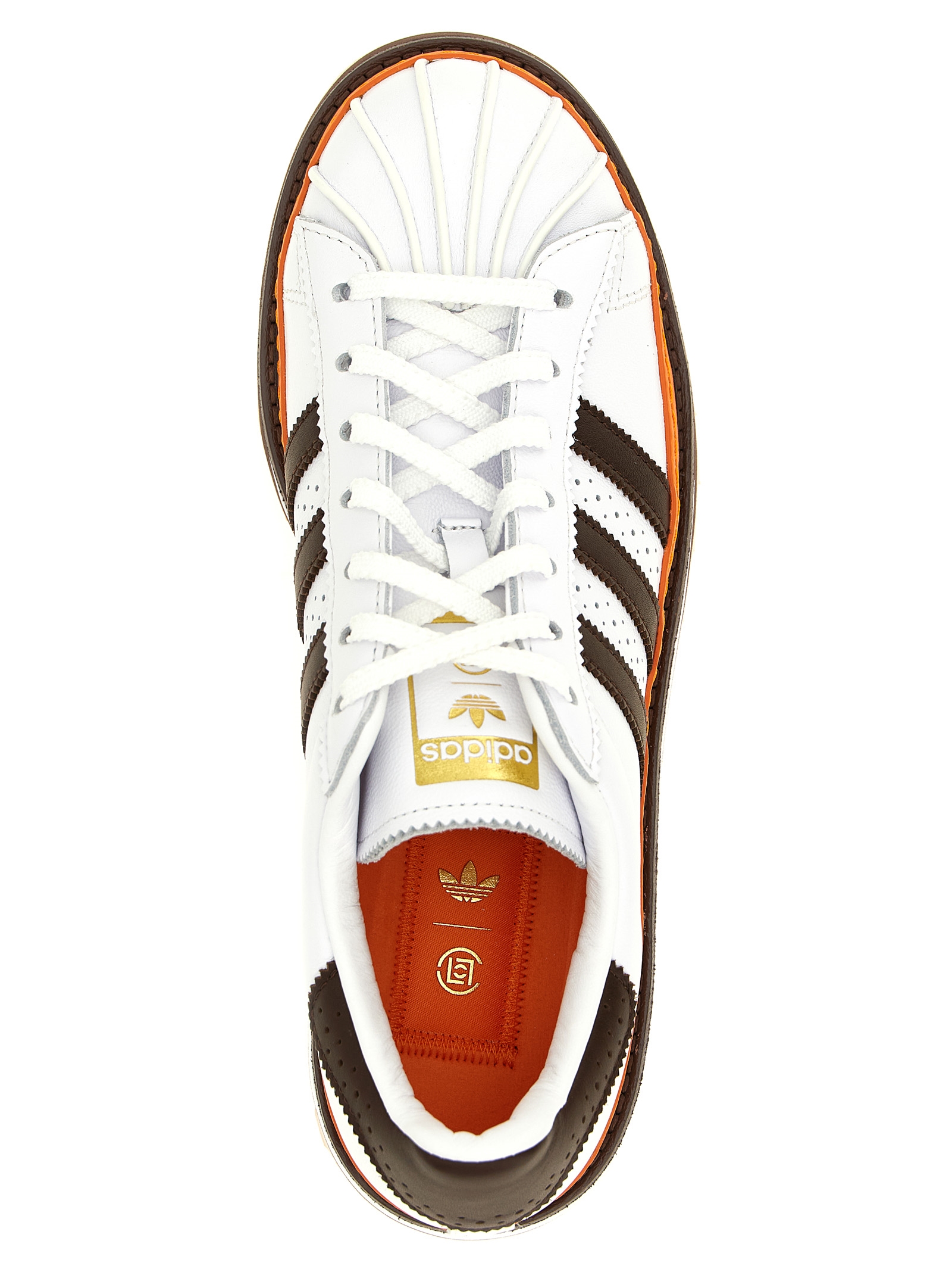 'Clot EX Orange Superstar' sneakers by Edison Chen KK1388WHITE (adidas Originals / スニーカー ) | adidas Originals (アディダス オリジナルス)(3)