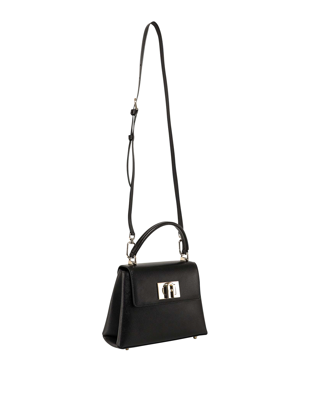 Grained leather handbag WB00109ARE000NERO (FURLA / ハンドバッグ・ショルダーバッグ ) | FURLA (フルラ)(1)