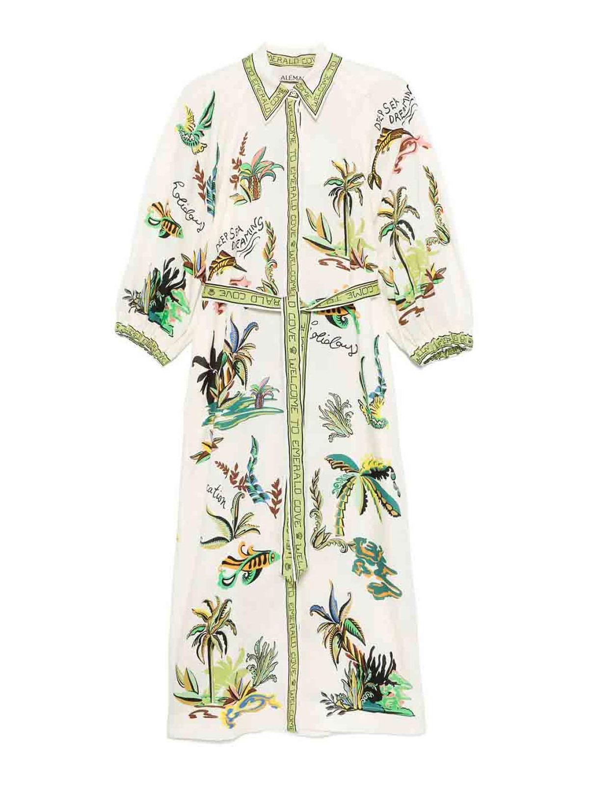 Day Dream Linen Shirtdress 4979DCREAM (ALÉMAIS / ワンピース・ドレス・オールインワン ) | ALÉMAIS (アレメ)