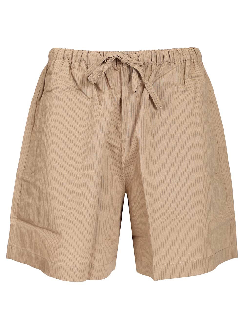 ELASTICATED STRIPED SHORTS QW01402WC50840490 (Maison Kitsuné / ショートパンツ ) | Maison Kitsuné (メゾン キツネ)