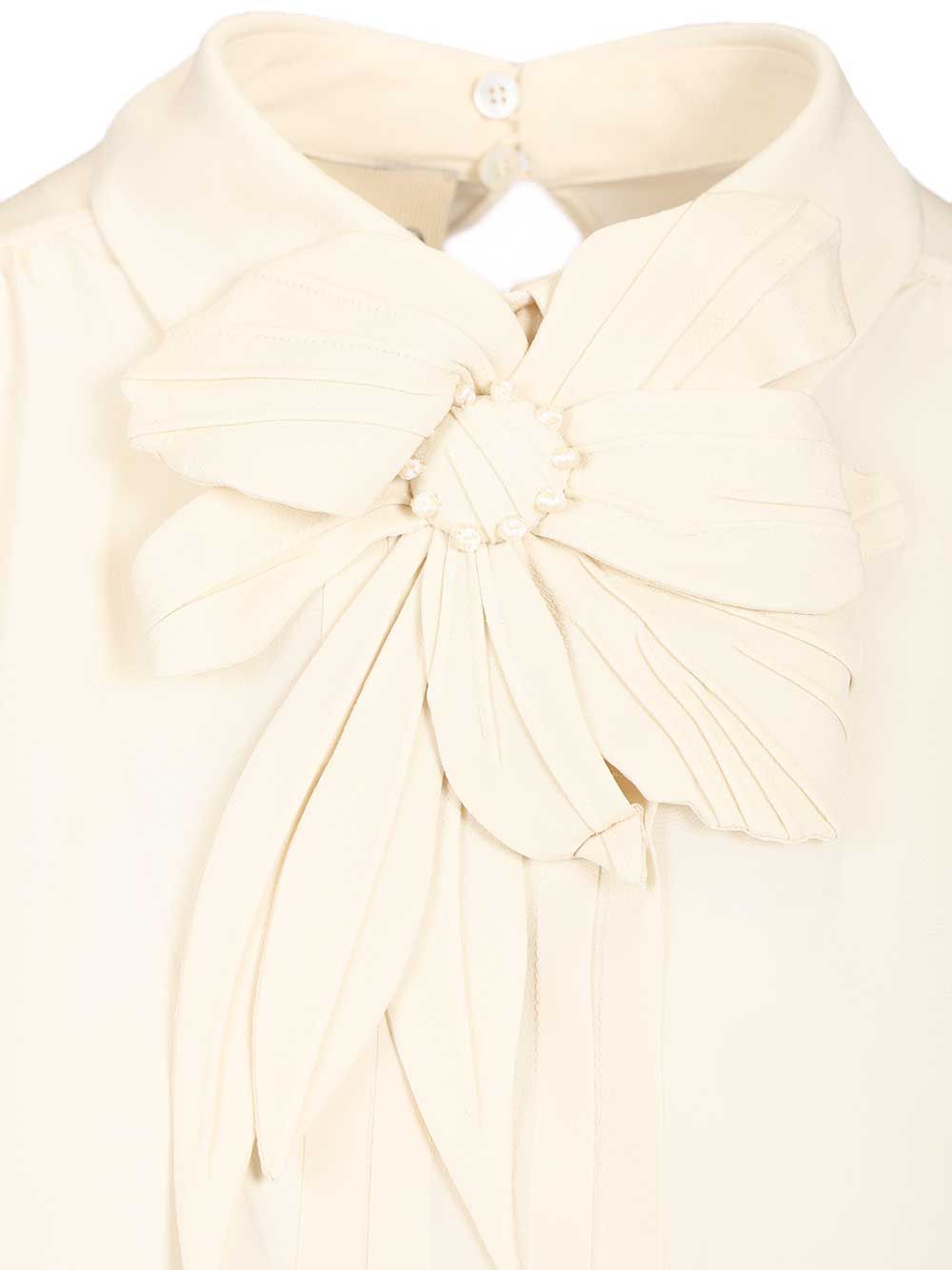 Blouse with detail 8B0AEBX021BAD6 (Valentino Garavani / シャツ・ブラウス ) | Valentino Garavani (ヴァレンティノ)(2)