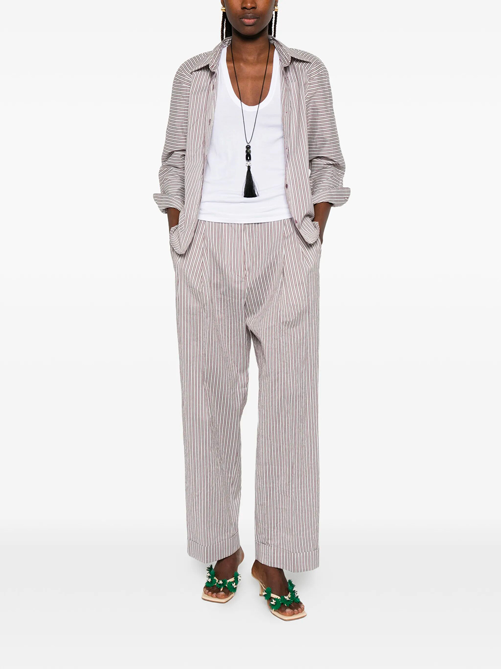 PARTAN TROUSERS 0109203132703 (Dries Van Noten / パンツ ) | Dries Van Noten (ドリスヴァンノッテン)(4)