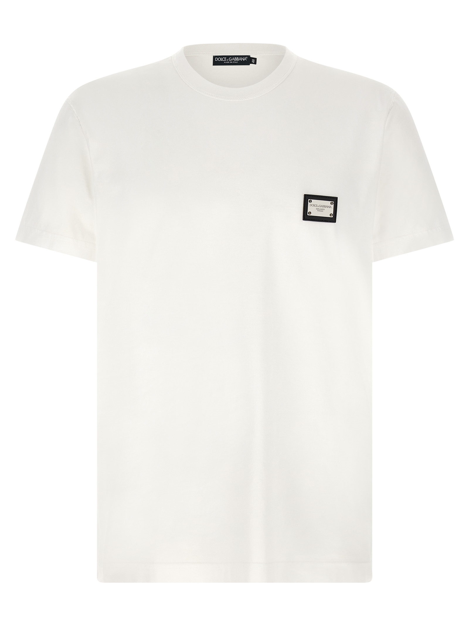 Logo plate T-shirt G8PT1TG7P1BW0800 (Dolce & Gabbana / Tシャツ・カットソー ) | Dolce & Gabbana (ドルチェガッバーナ)