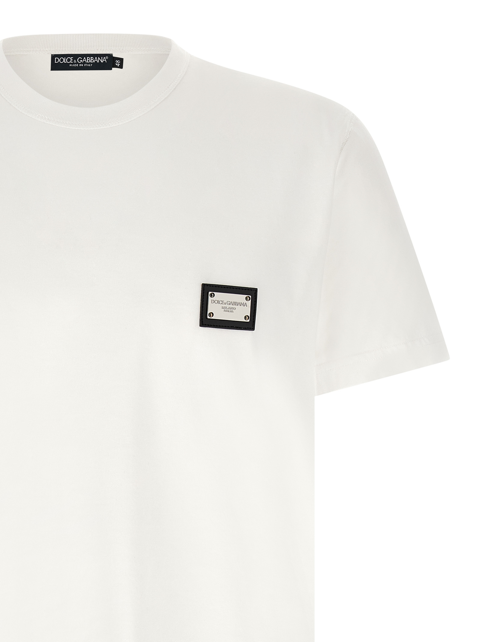 Logo plate T-shirt G8PT1TG7P1BW0800 (Dolce & Gabbana / Tシャツ・カットソー ) | Dolce & Gabbana (ドルチェガッバーナ)(2)