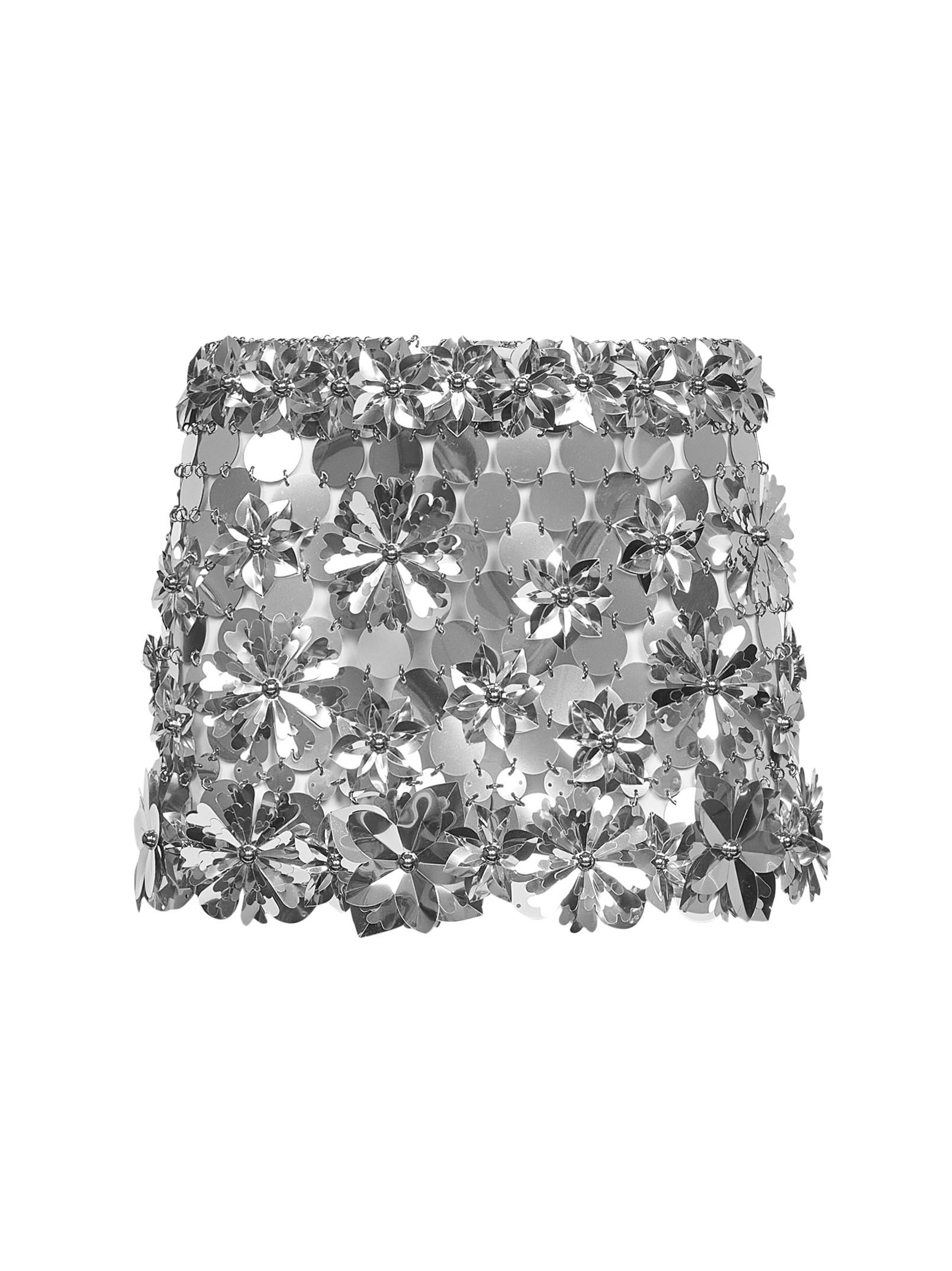RABANNE Skirts Silver 26EIJU172PS0129P040 (Rabanne / スカート ) | Rabanne (ラバンヌ)