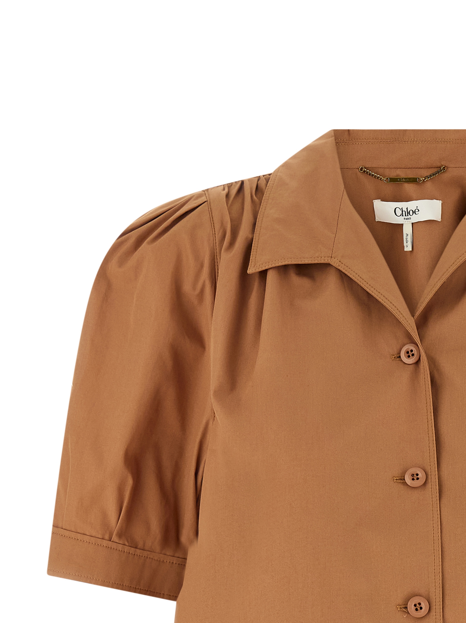 Logo embroidery shirt CH26UHT8914426U (Chloé / シャツ・ブラウス ) | Chloé (クロエ)(2)