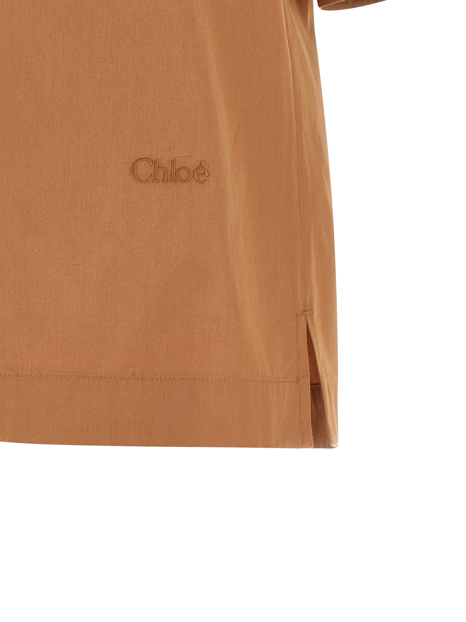 Logo embroidery shirt CH26UHT8914426U (Chloé / シャツ・ブラウス ) | Chloé (クロエ)(4)
