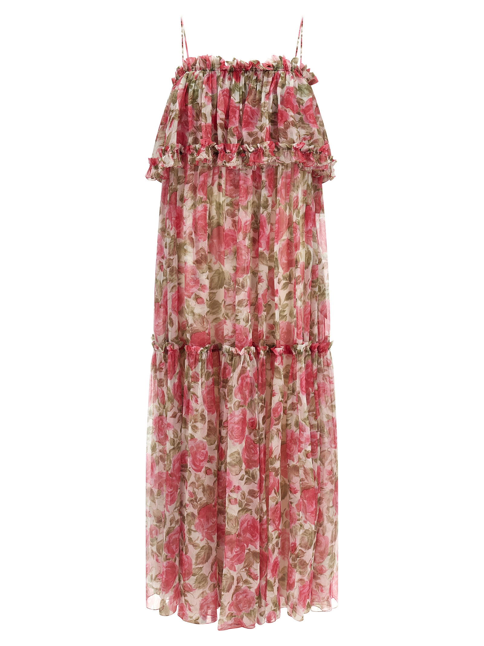 Silk muslin dress CH26UR12427891Y (Chloé / ワンピース・ドレス・オールインワン ) | Chloé (クロエ)