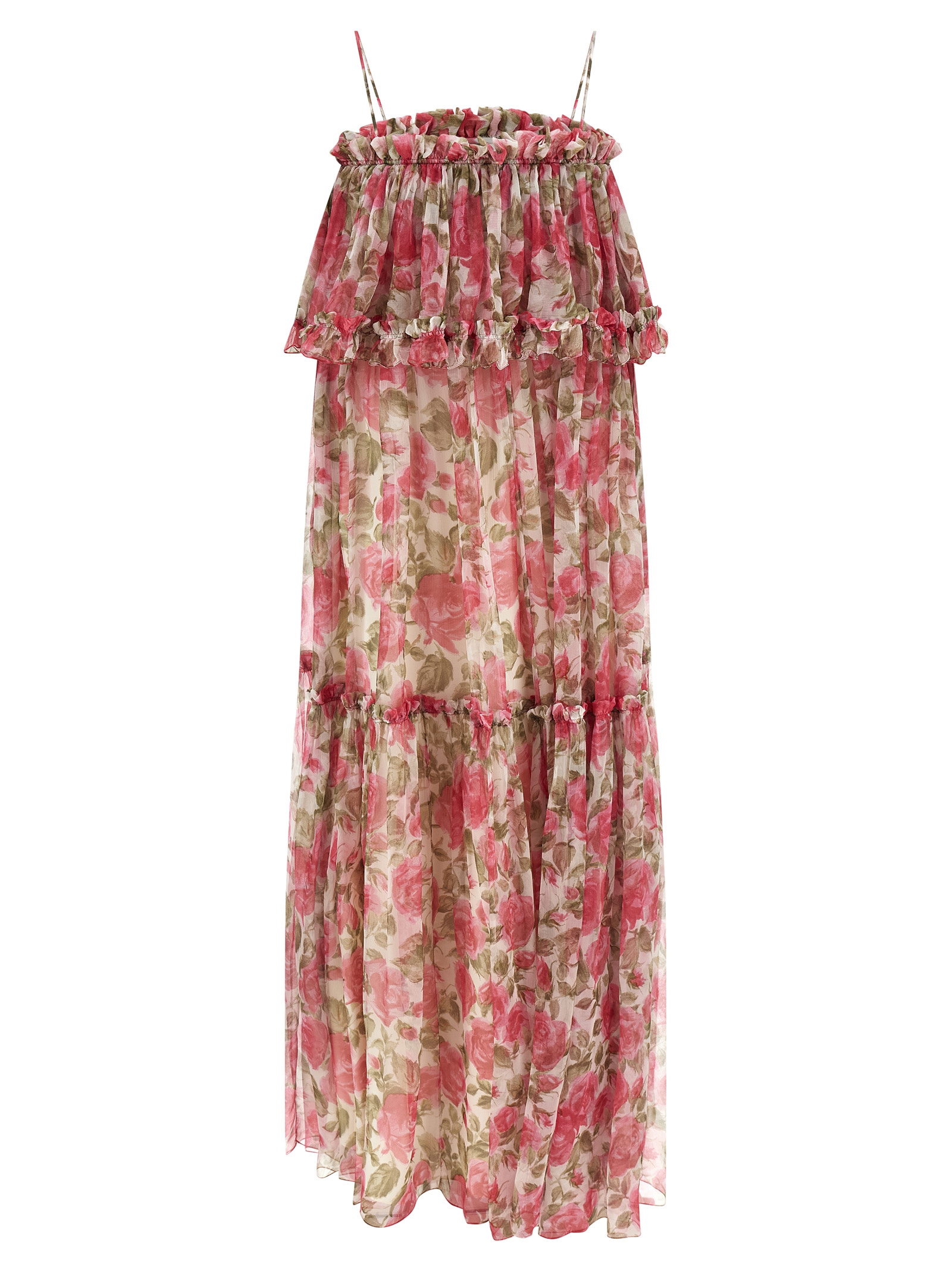 Silk muslin dress CH26UR12427891Y (Chloé / ワンピース・ドレス・オールインワン ) | Chloé (クロエ)(1)