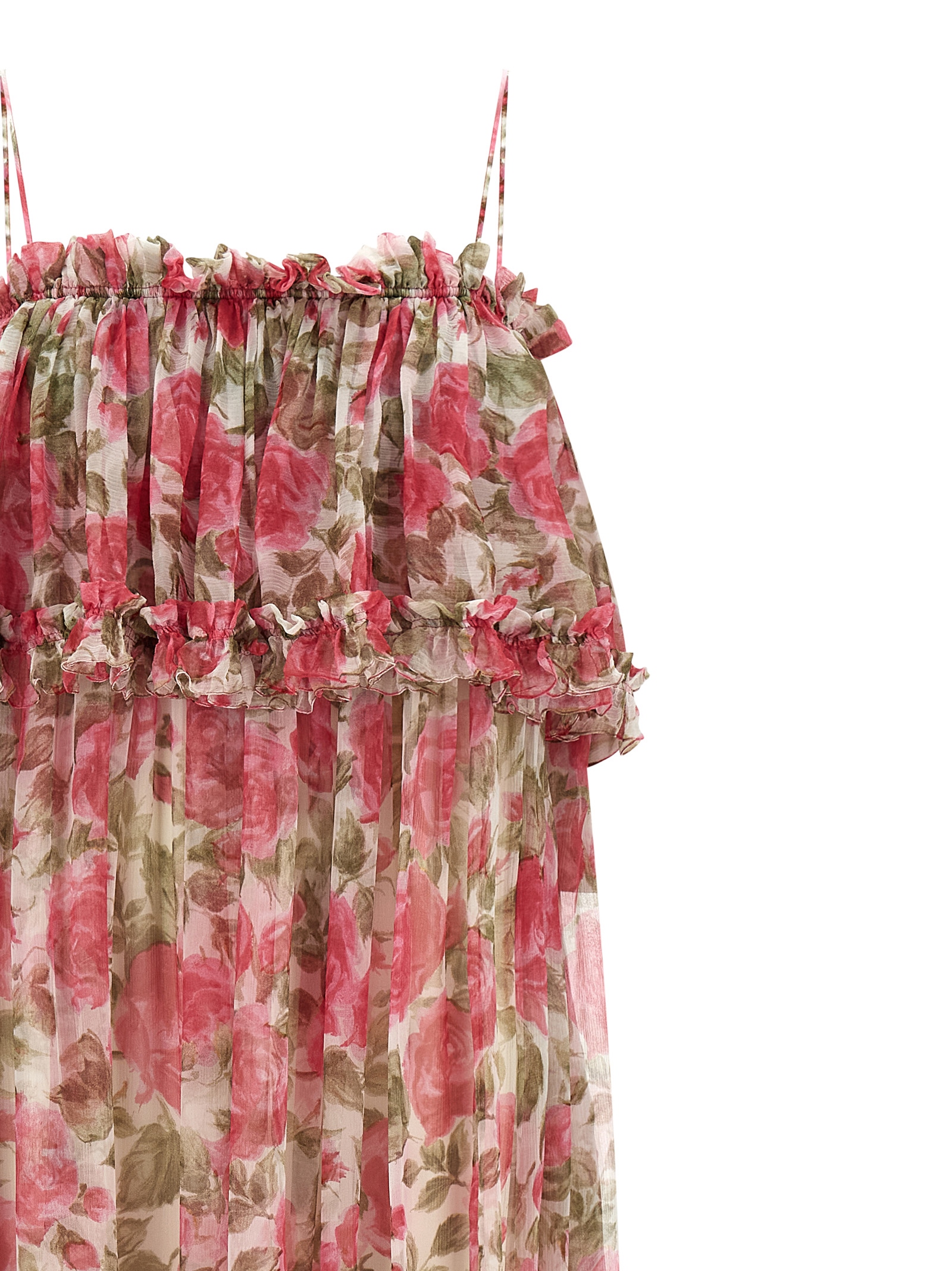 Silk muslin dress CH26UR12427891Y (Chloé / ワンピース・ドレス・オールインワン ) | Chloé (クロエ)(2)