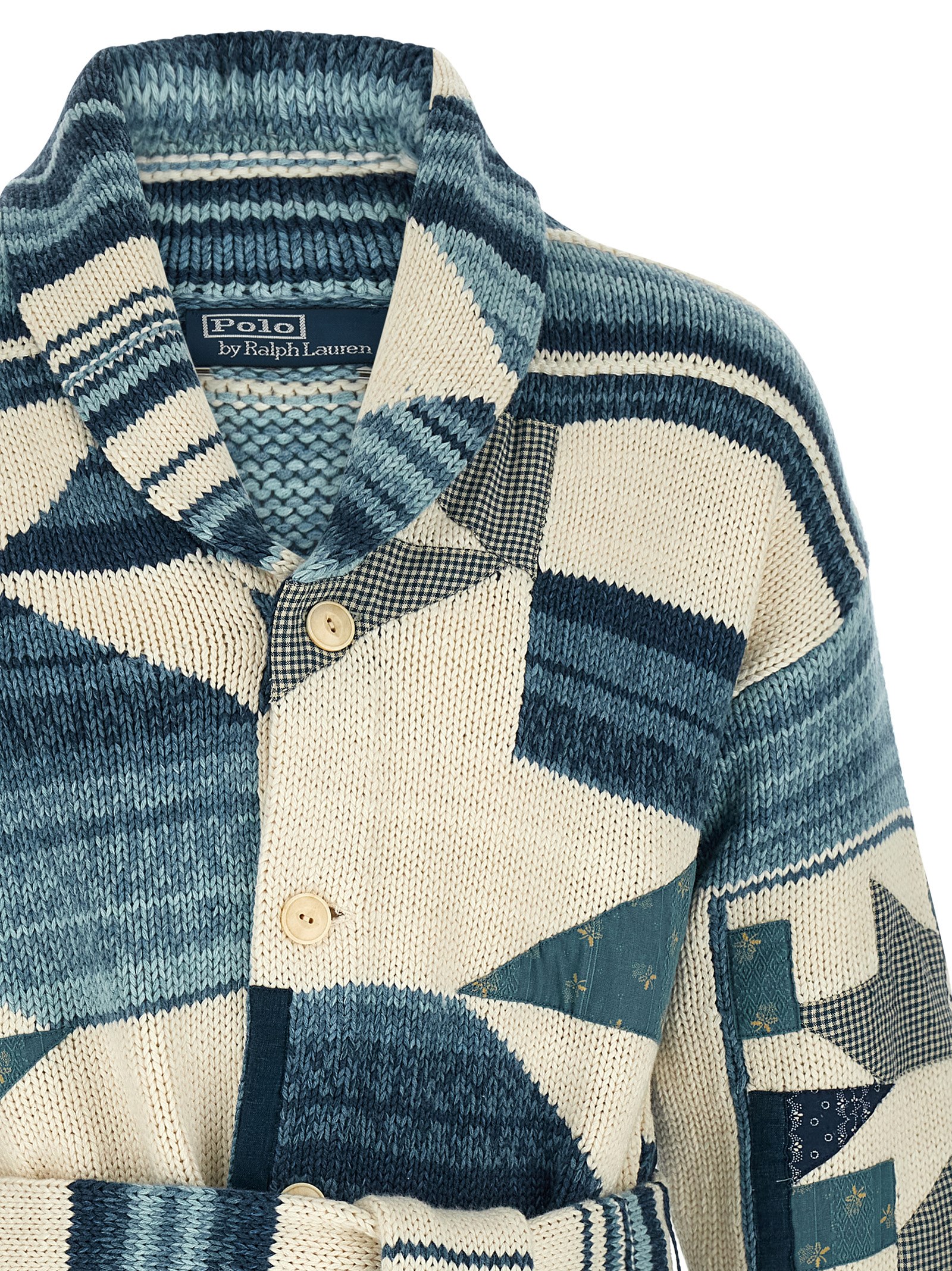 Patchwork cardigan 710A12800001 (Polo Ralph Lauren / ニット・セーター・カーディガン ) | Polo Ralph Lauren (ポロ ラルフ ローレン)(2)