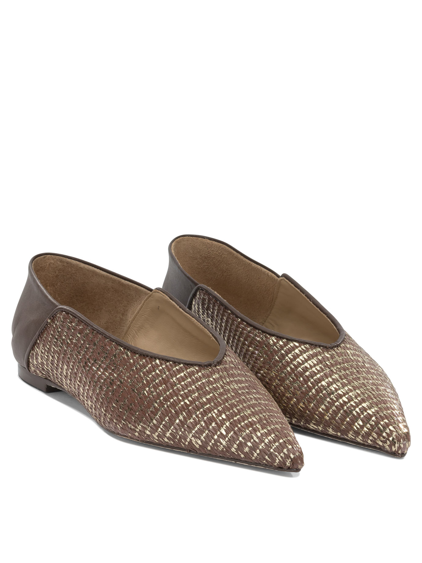 Ballerinas 7110028PALHA (Ammb Milano / フラットシューズ ) | Ammb Milano (アンム ミラノ)(1)