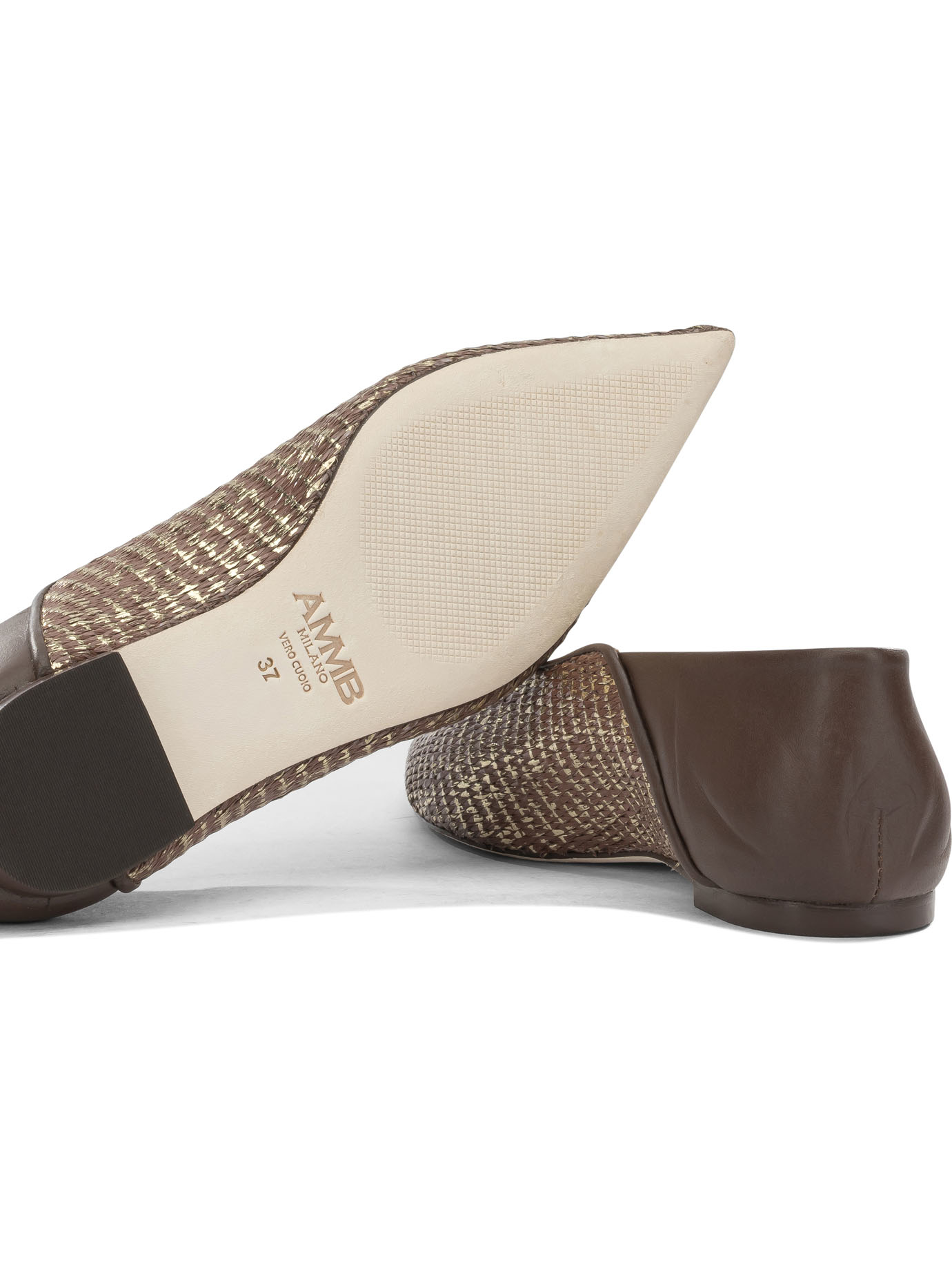 Ballerinas 7110028PALHA (Ammb Milano / フラットシューズ ) | Ammb Milano (アンム ミラノ)(4)