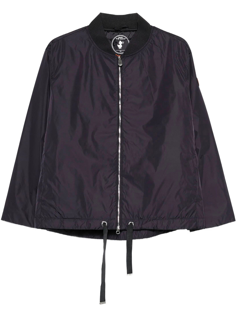 GIUBBOTTO AISHA CON ZIP E COULISSE REGOLABILE IN VITA D32532WMEGA2210000 (SAVE THE DUCK / カジュアルジャケット ) | SAVE THE DUCK (セイブ ザ ダック)