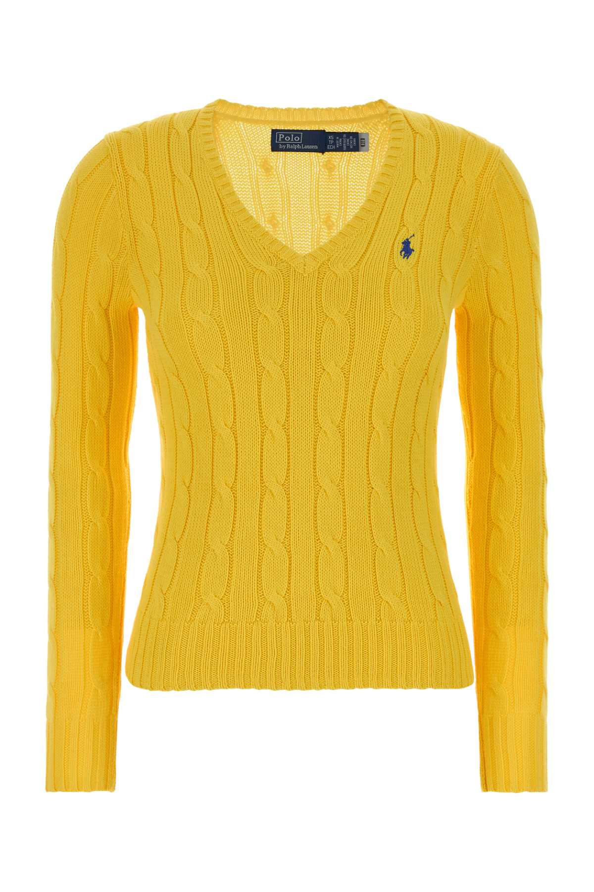 Yellow cotton sweater 211971870009 (Polo Ralph Lauren / ニット・セーター・カーディガン ) | Polo Ralph Lauren (ポロ ラルフ ローレン)