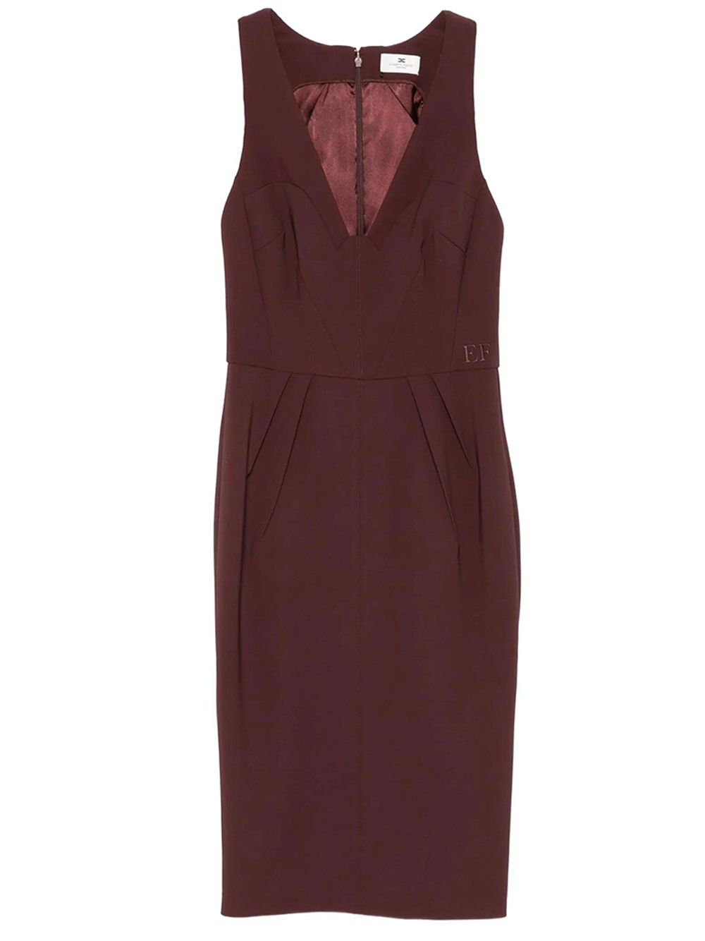 LIGHT CREPE DRESS AB94162E2644 (Elisabetta Franchi / ワンピース・ドレス・オールインワン ) | Elisabetta Franchi (エリザベッタ フランキ)