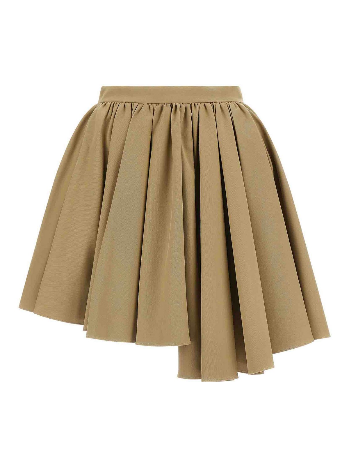 Asymmetrical Skirt SS26087SKTAN (self-portrait / スカート ) | self-portrait (セルフ・ポートレイト)