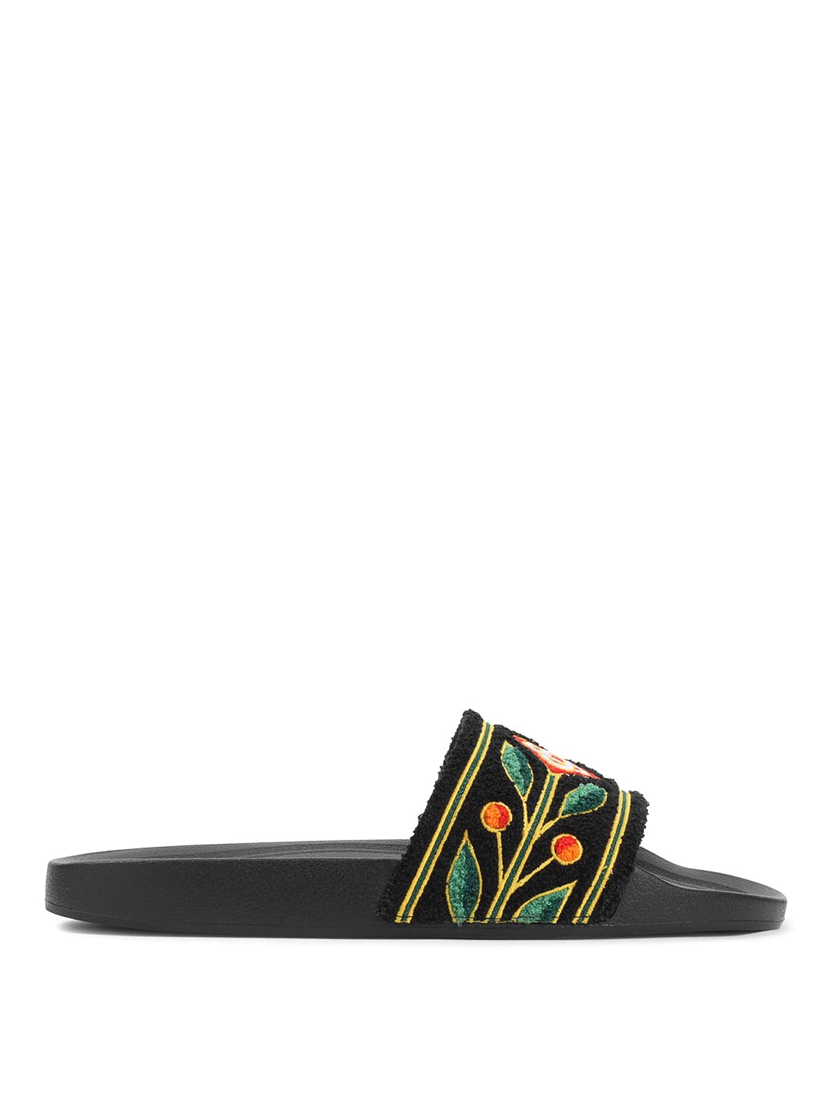 Embroidered Terry Slider Sandals ASS26FW05802M (Casablanca / サンダル ) | Casablanca (カサブランカ)