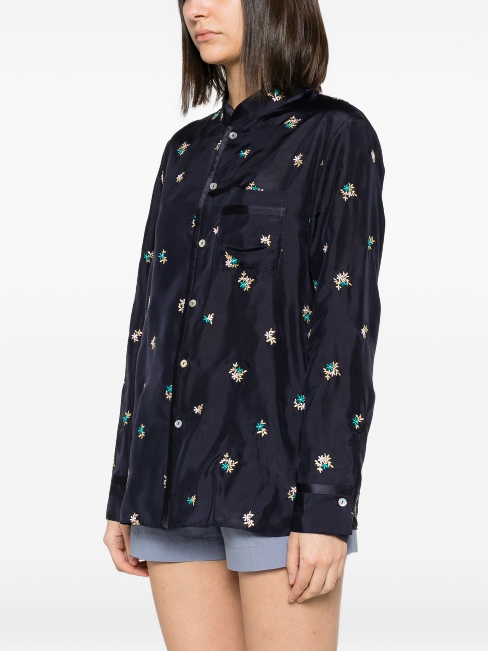 Forte Forte Shirts 14868MYSHIRTMIDNIGHT (forte_forte / シャツ・ブラウス ) | forte_forte (フォルテ フォルテ)(2)